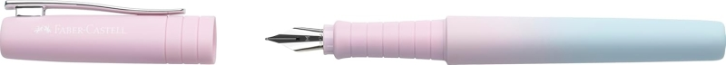 Penna stilografica Faber-Castell Poly Ball Flow Edition Blushing Sky - Pennino medio - Morbido al tatto - Sfumatura rosa/blu Penna stilografica Faber-Castell Poly Ball Flow Edition Blushing Sky - Pennino medio - Morbido al tatto - Sfumatura rosa/blu
