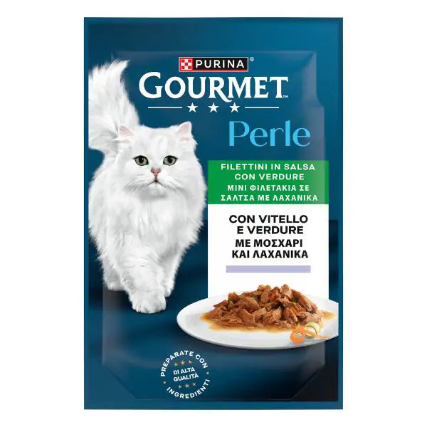 Perle filettini in salsa verdure vitello verdure 85 g