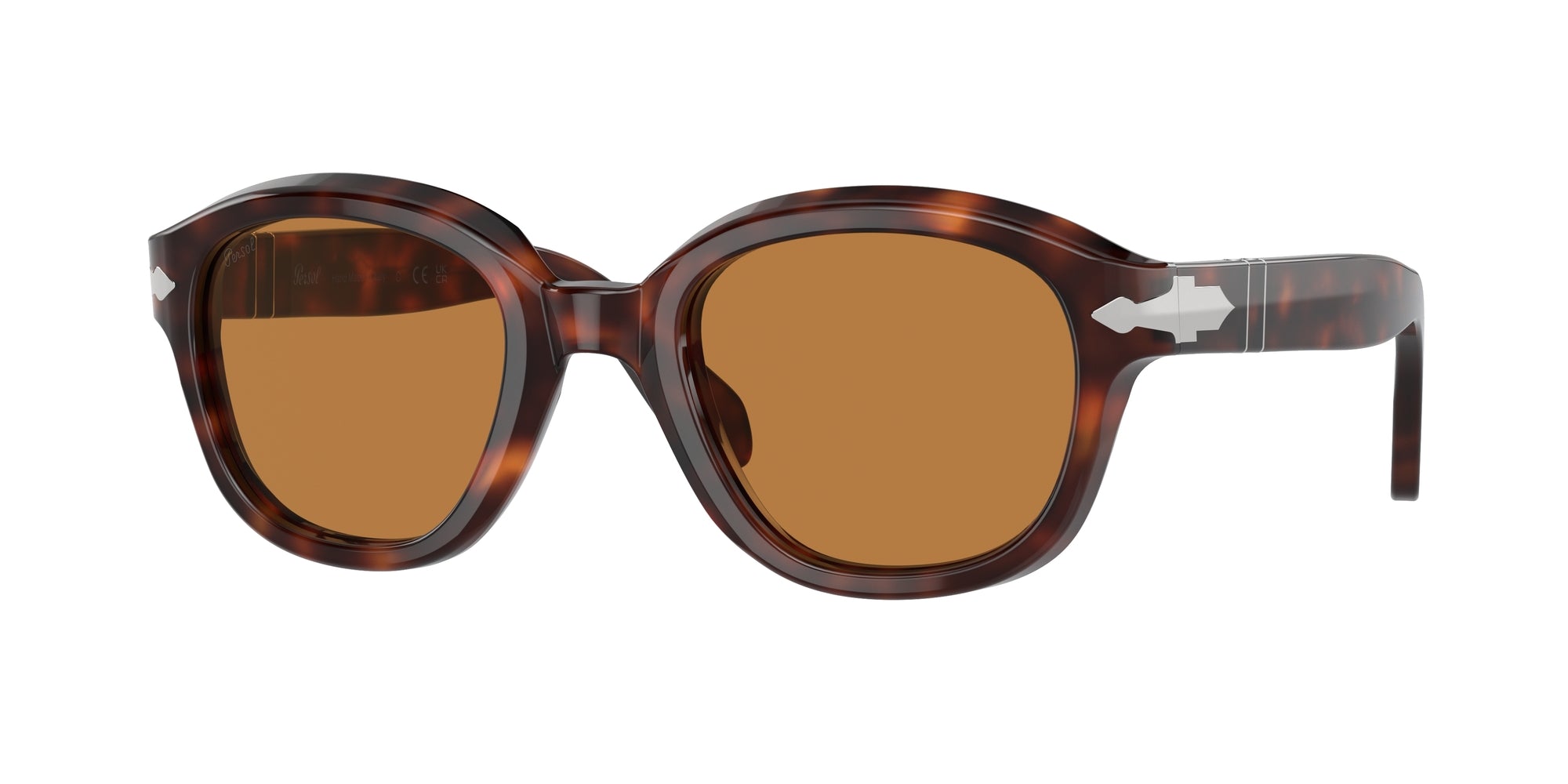 Persol Donna Persol PO0060S 24/53 Occhiali da sole Acetato Tartaruga Giallo Pantos Normale