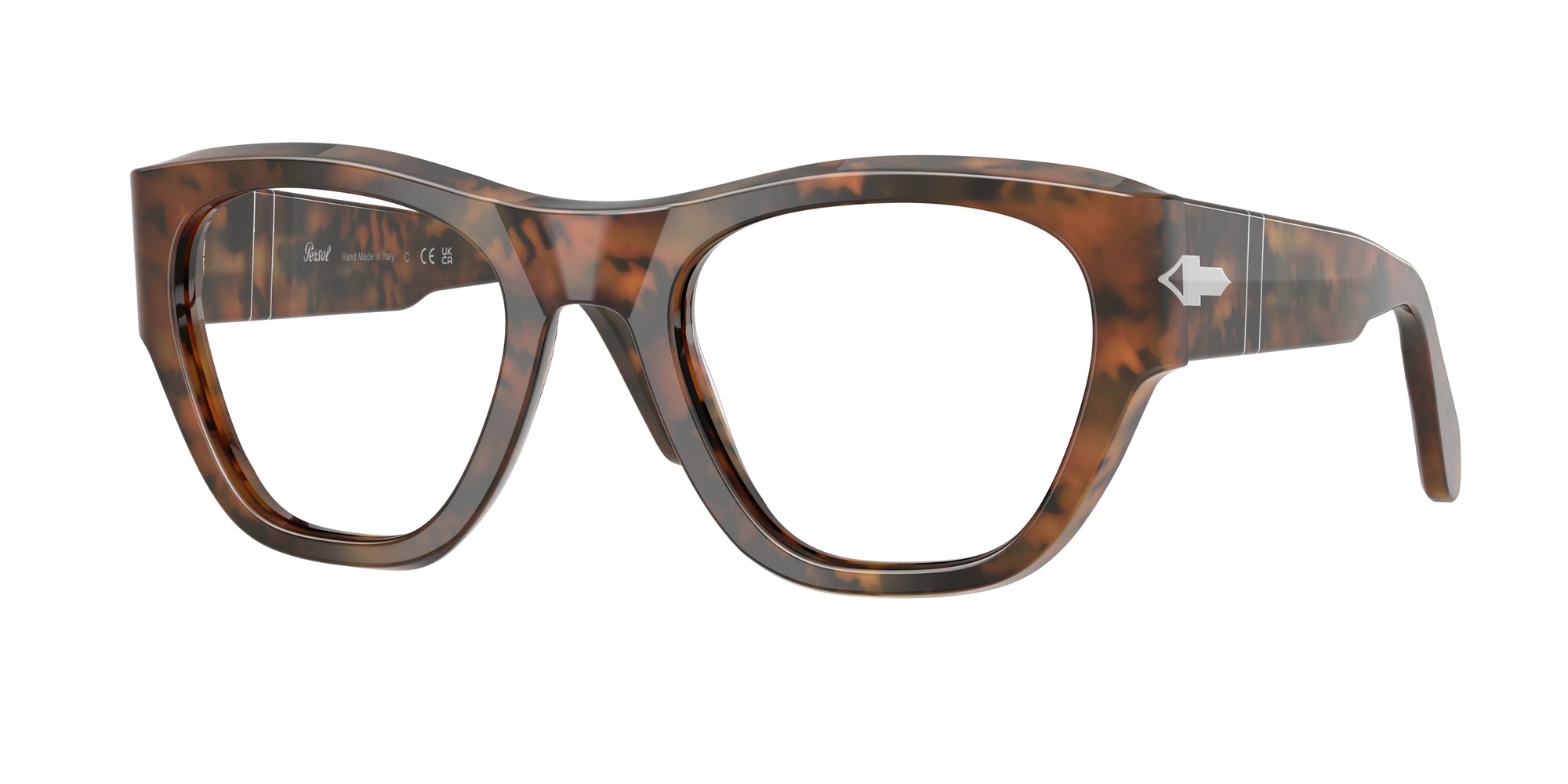 Persol Unisex Persol PO0054V 108 Montature da vista Acetato Tartaruga Pillow Normale Persol Unisex Persol PO0054V 108 Montature da vista Acetato Tartaruga Pillow Normale