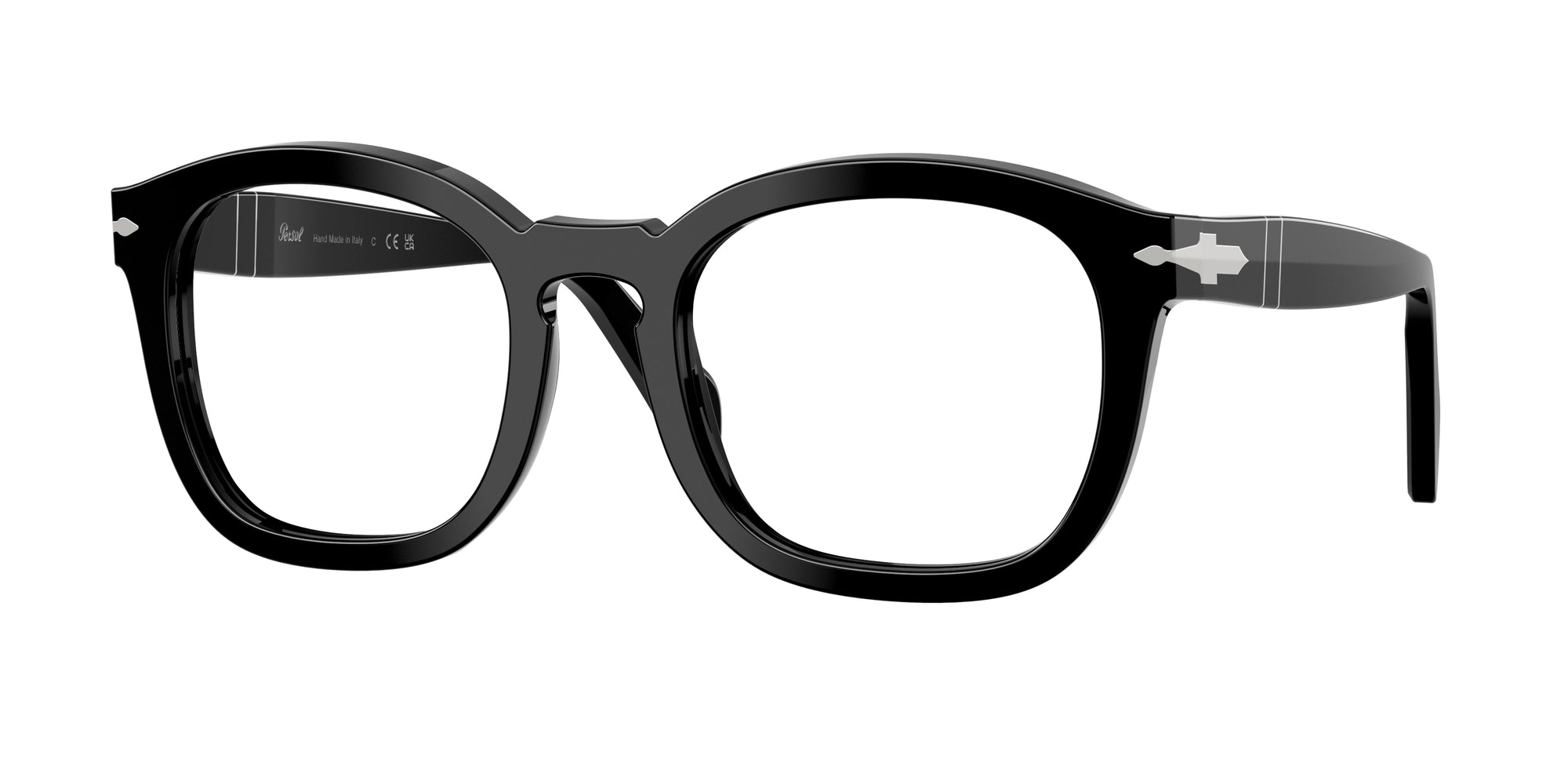 Persol Unisex Persol PO0082V 95 Montature da vista Acetato Nero Pillow Normale Persol Unisex Persol PO0082V 95 Montature da vista Acetato Nero Pillow Normale