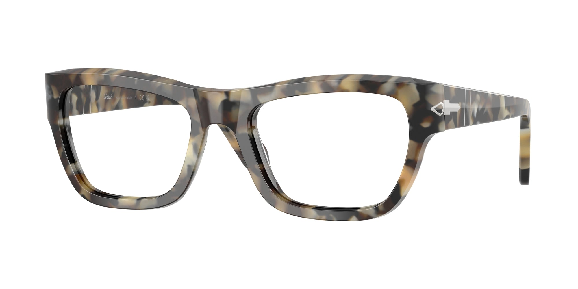 Persol Unisex Persol PO0091V 1071 Montature da vista Acetato Tartaruga Pillow Normale