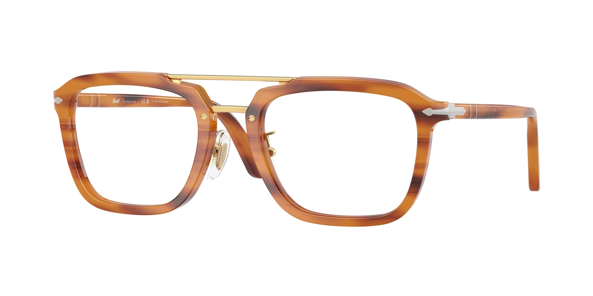 Persol Unisex Persol PO0204V 960 Montature da vista Acetato Tartaruga Squadrata Normale Persol Unisex Persol PO0204V 960 Montature da vista Acetato Tartaruga Squadrata Normale