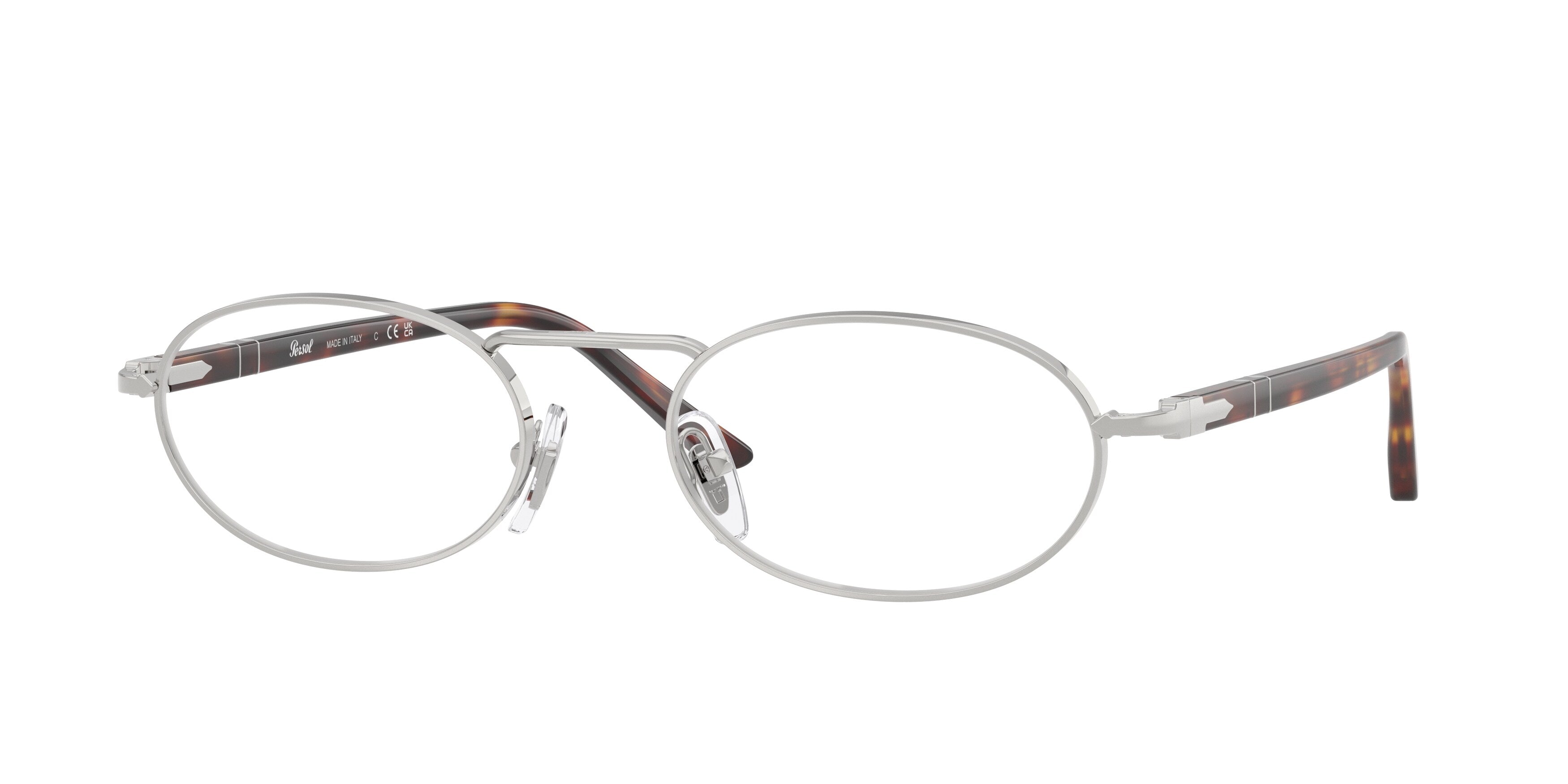 Persol Unisex Persol PO1023V 1021 Montature da vista Metallo Argento Rotonda Normale Persol Unisex Persol PO1023V 1021 Montature da vista Metallo Argento Rotonda Normale