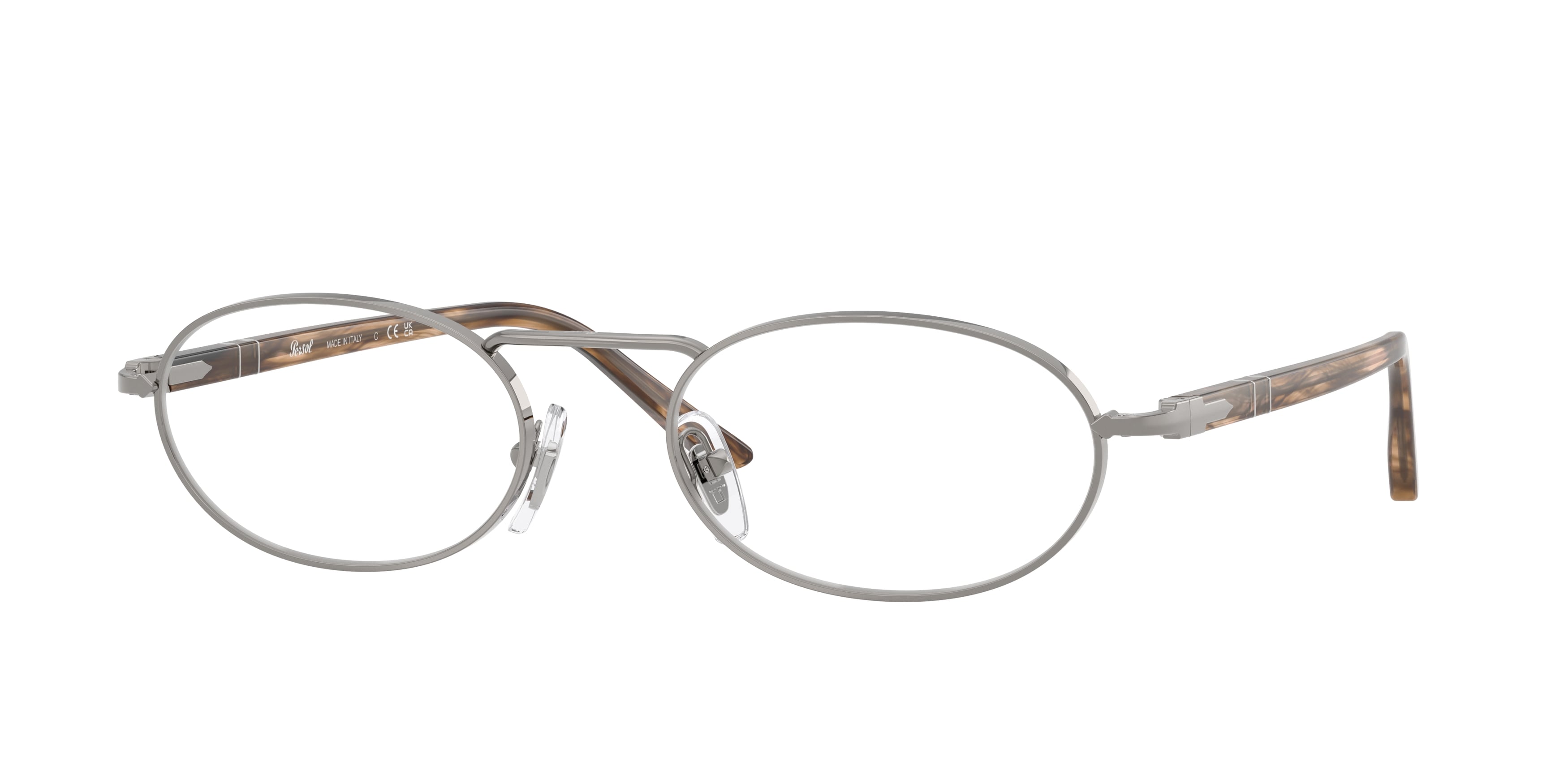 Persol Unisex Persol PO1023V 513 Montature da vista Metallo Grigio Rotonda Normale Persol Unisex Persol PO1023V 513 Montature da vista Metallo Grigio Rotonda Normale