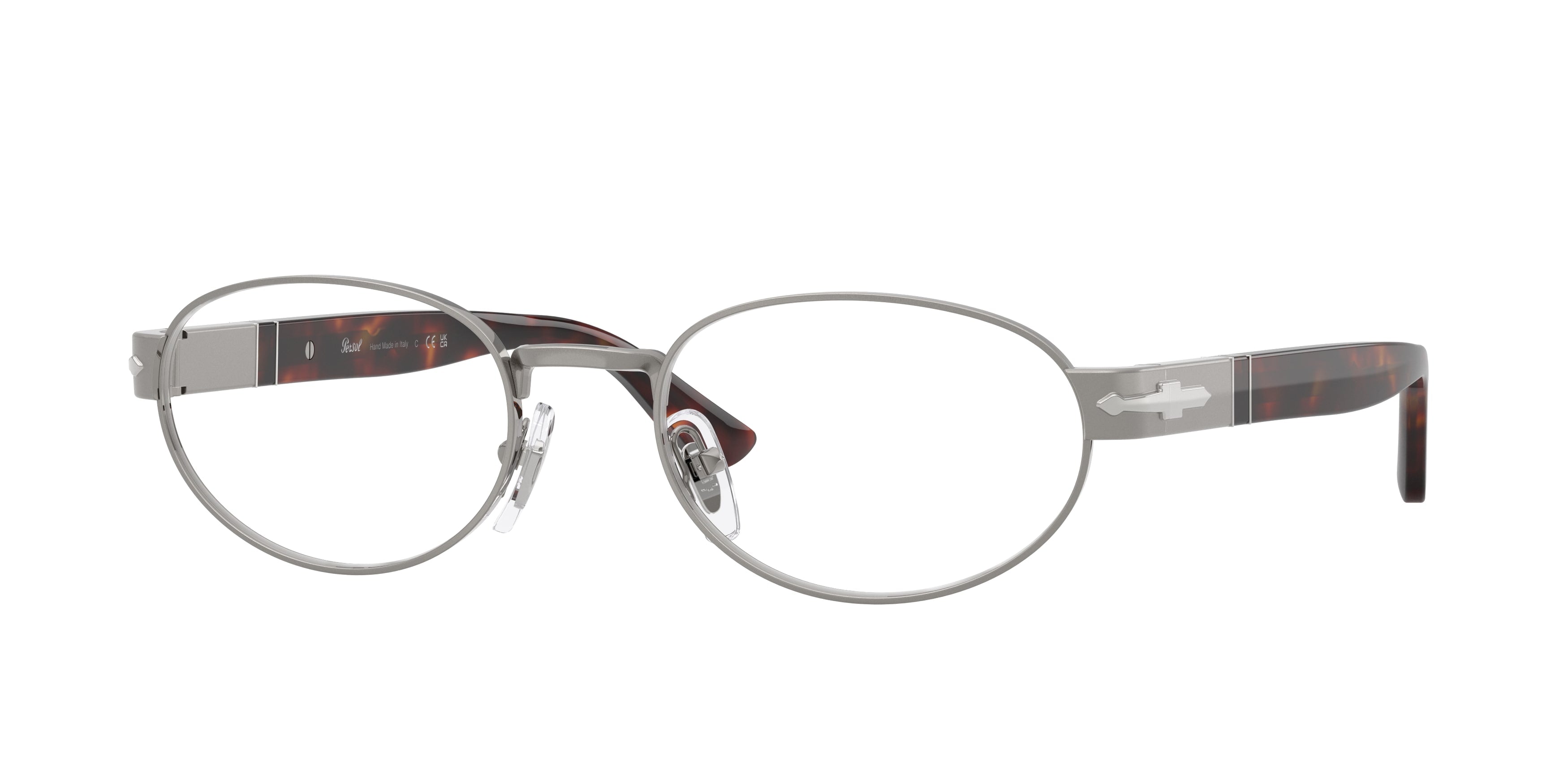 Persol Unisex Persol PO1026V 513 Montature da vista Metallo Grigio Rotonda Normale Persol Unisex Persol PO1026V 513 Montature da vista Metallo Grigio Rotonda Normale