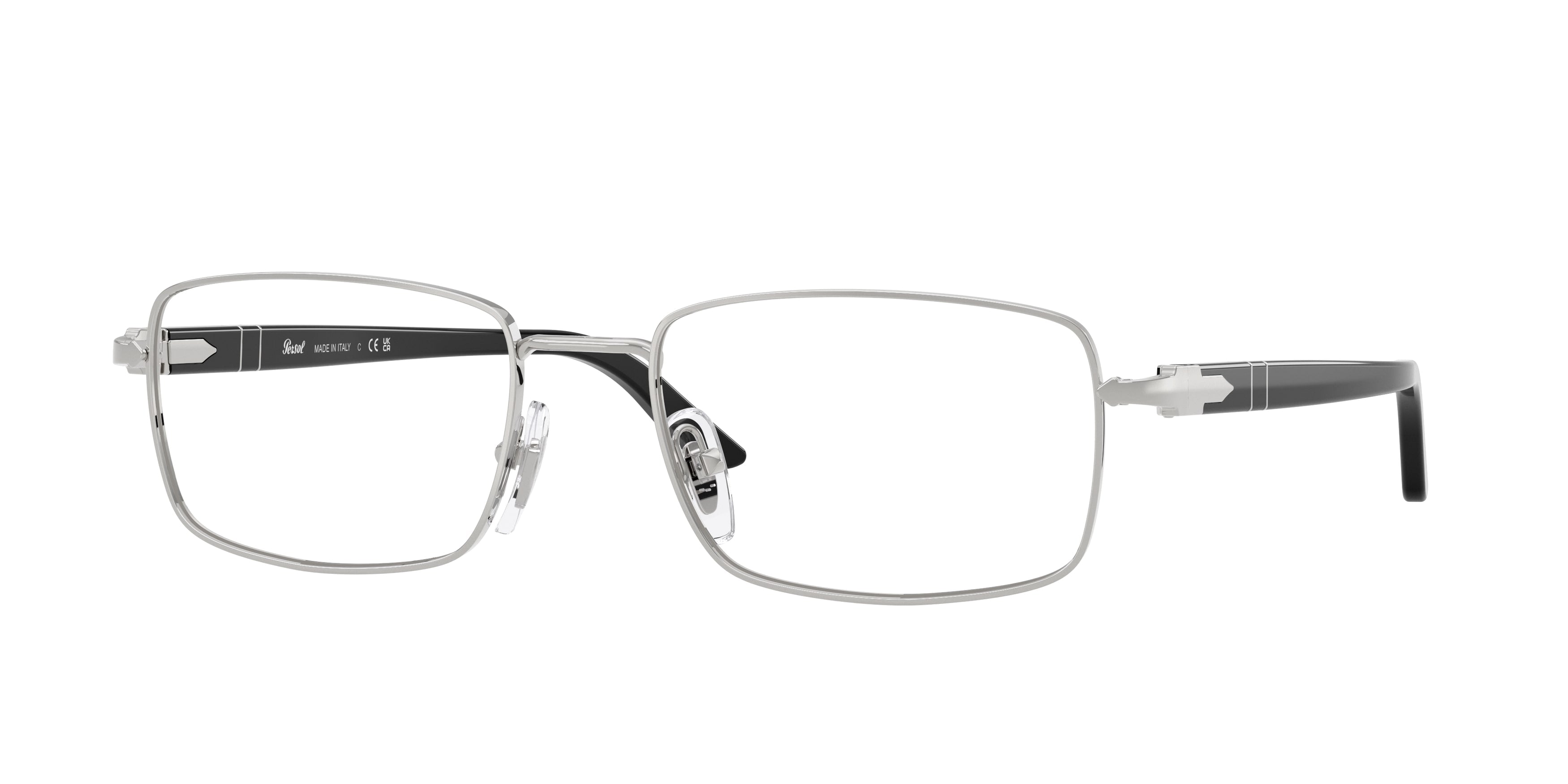 Persol Unisex Persol PO1029V 518 Montature da vista Metallo Argento Trasparente Pillow Normale Persol Unisex Persol PO1029V 518 Montature da vista Metallo Argento Trasparente Pillow Normale