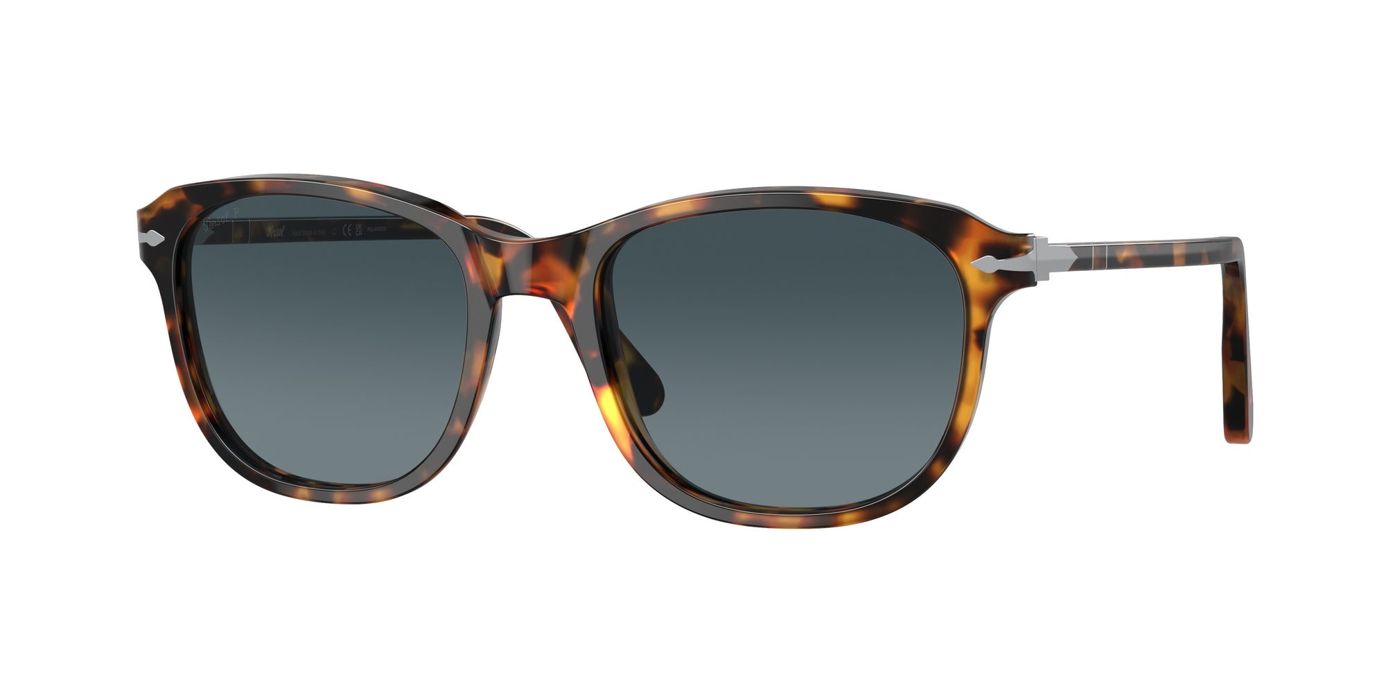 Persol Unisex Persol PO1935S 1052S3 Occhiali da sole Acetato Tartaruga Blu Pillow Polarizzata Sfumato Persol Unisex Persol PO1935S 1052S3 Occhiali da sole Acetato Tartaruga Blu Pillow Polarizzata Sfumato