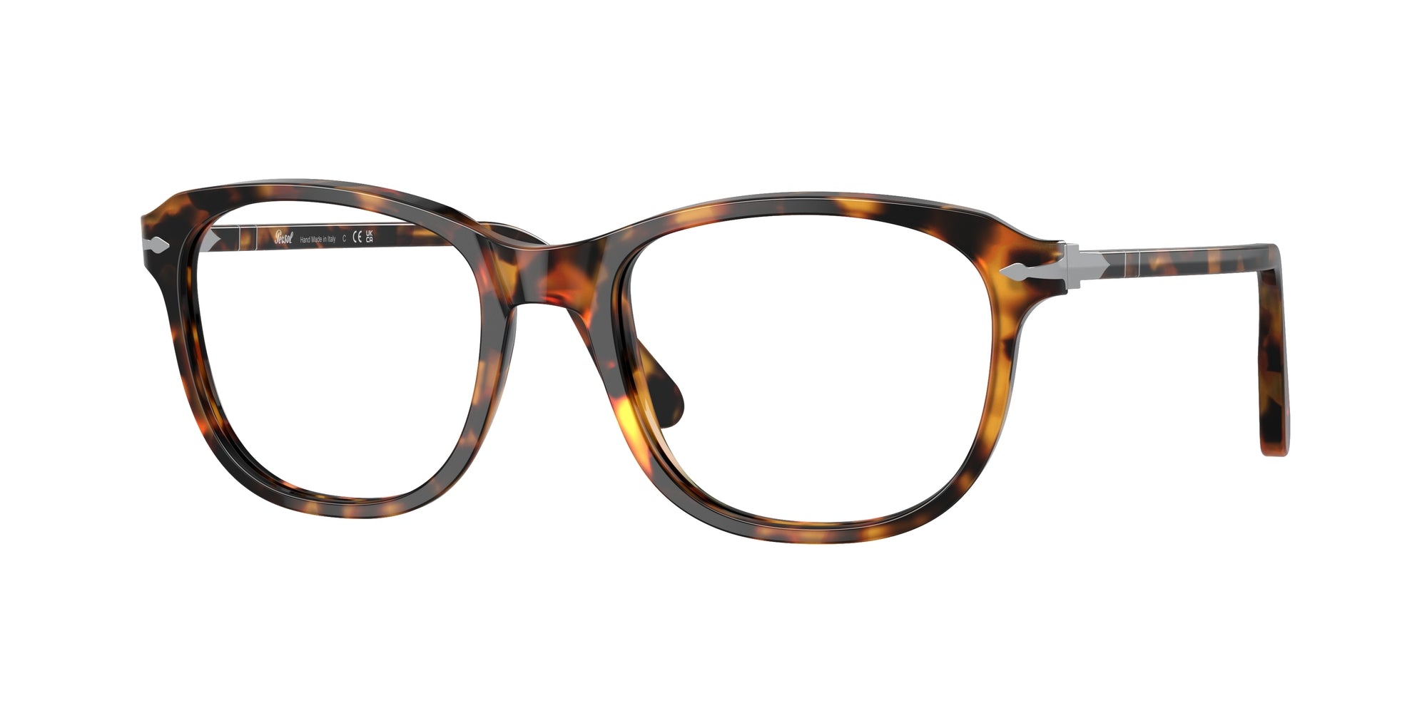 Persol Unisex Persol PO1935V 1052 Montature da vista Acetato Havana Pillow
