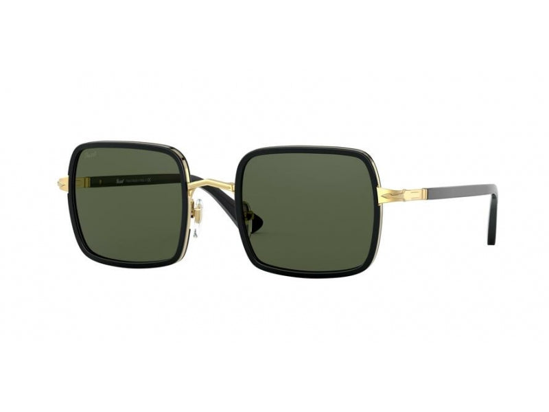 Persol Unisex Persol PO2475S 515/31 Occhiali da sole Metallo Oro Verde Squadrata Persol Unisex Persol PO2475S 515/31 Occhiali da sole Metallo Oro Verde Squadrata