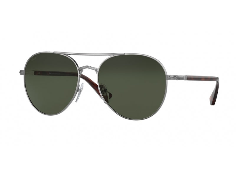 Persol Unisex Persol PO2477S 513/31 Occhiali da sole Metallo Grigio Verde Pantos Normale Persol Unisex Persol PO2477S 513/31 Occhiali da sole Metallo Grigio Verde Pantos Normale