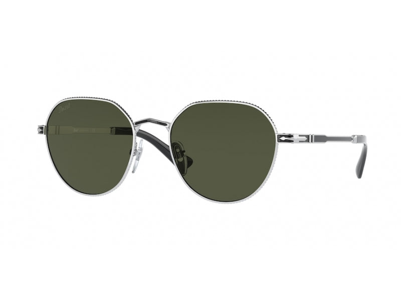 Persol Unisex Persol PO2486S 111331 Occhiali da sole Metallo Fantasia Verde Pantos Normale