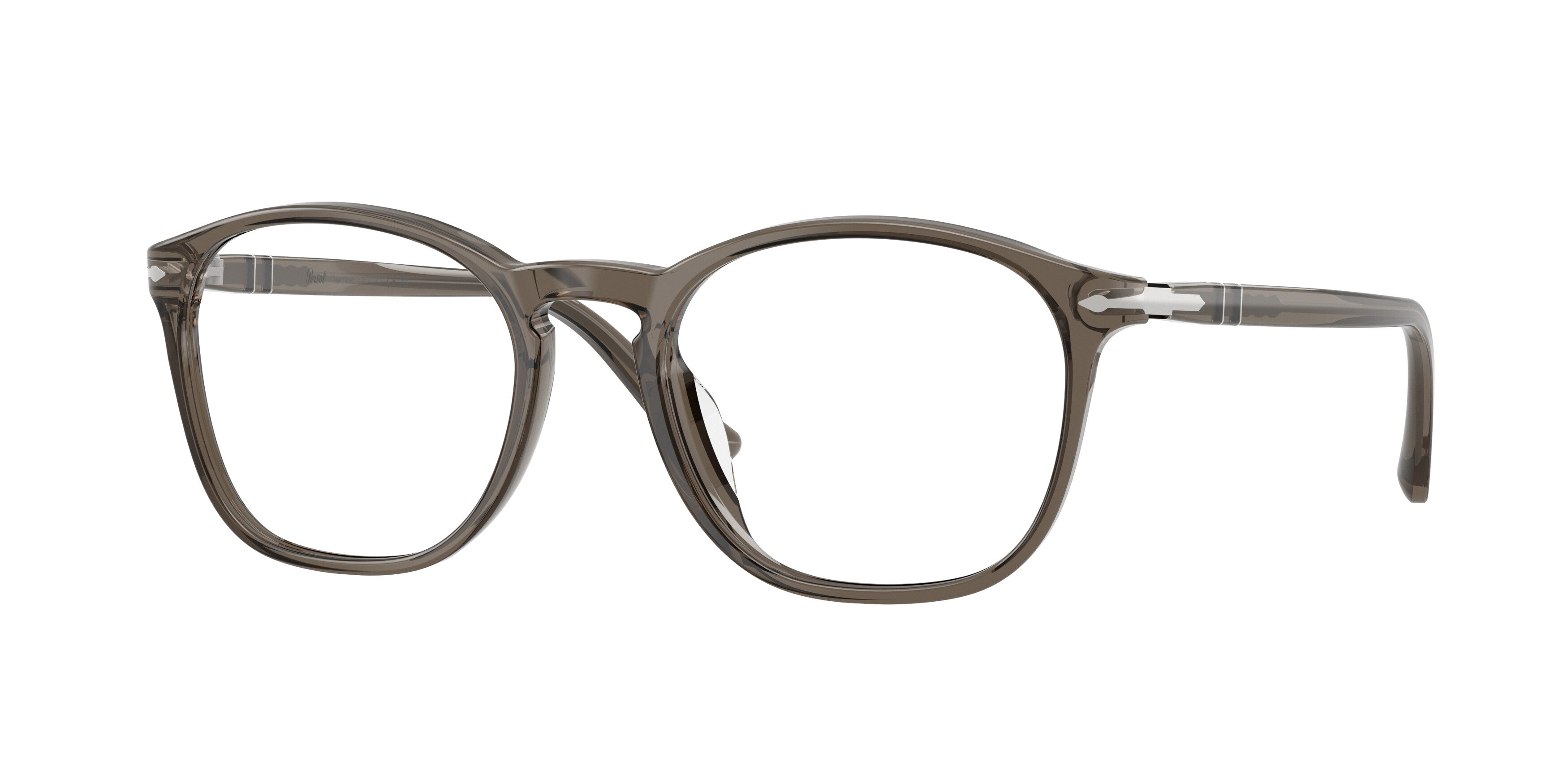 Persol Unisex Persol PO3007VX 1103 Montature da vista Acetato Verde Trasparente Squadrata Normale