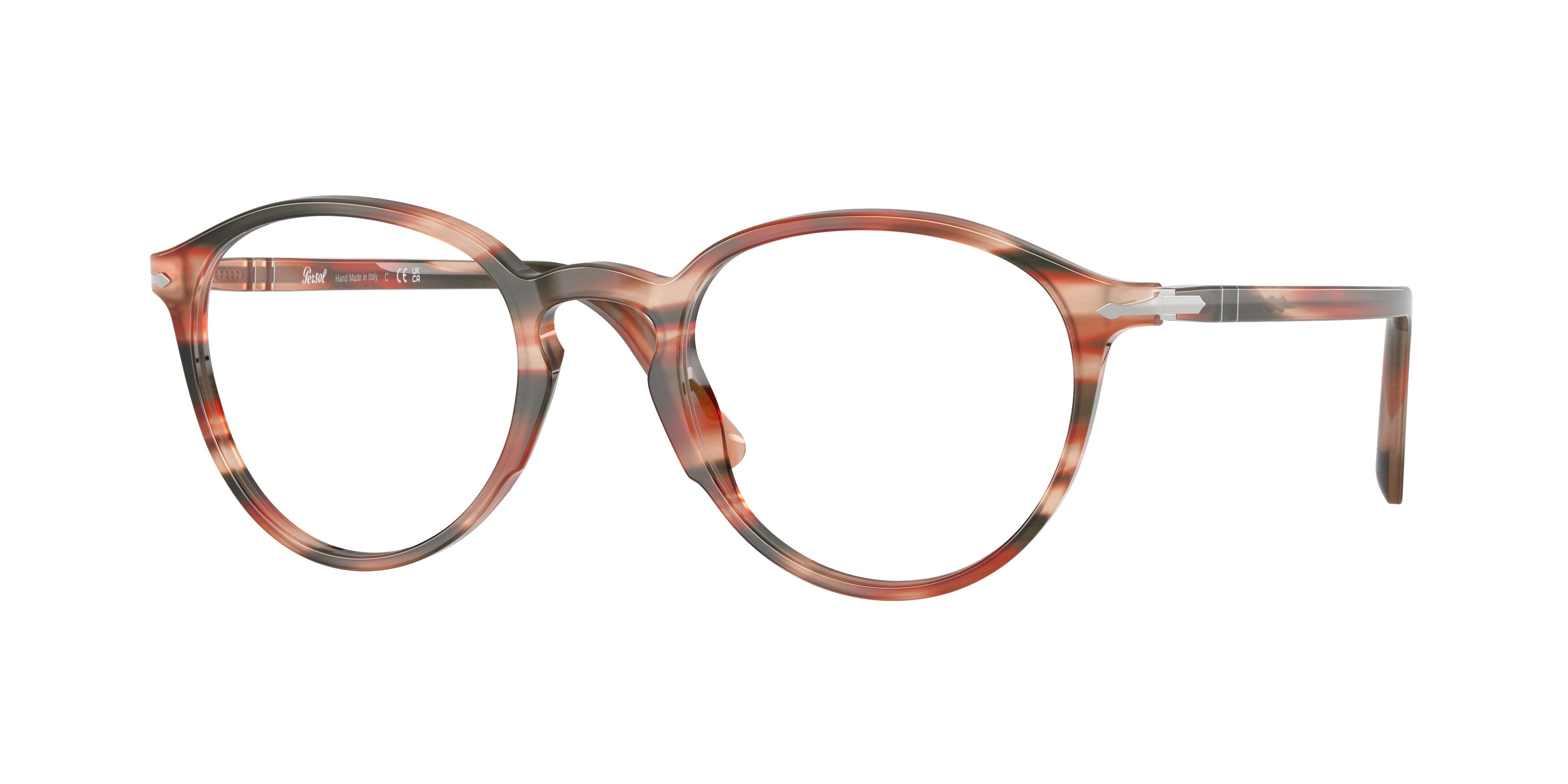 Persol Unisex Persol PO3218V 1233 Montature da vista Acetato Rosso Pantos Normale Persol Unisex Persol PO3218V 1233 Montature da vista Acetato Rosso Pantos Normale