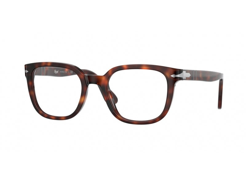 Persol Unisex Persol PO3263V 24 Montature da vista Plastica Havana Squadrata Persol Unisex Persol PO3263V 24 Montature da vista Plastica Havana Squadrata