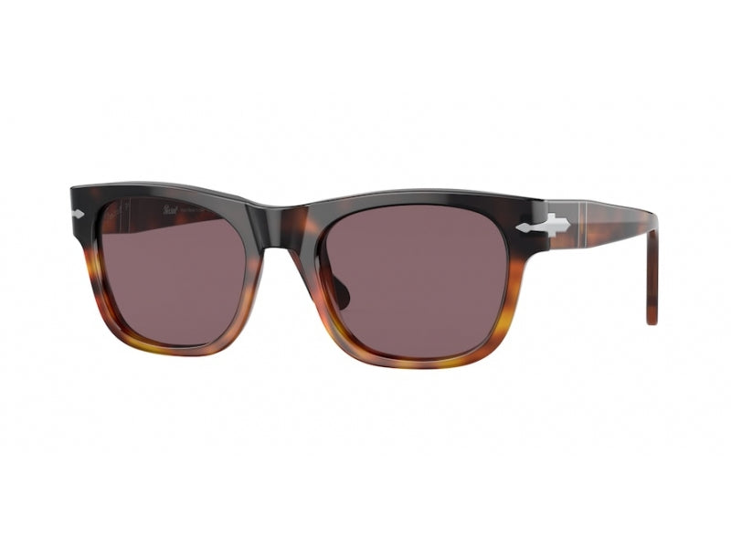 Persol Unisex Persol PO3269S 1160AF Occhiali da sole Plastica Rosso Viola Squadrata Polarizzata