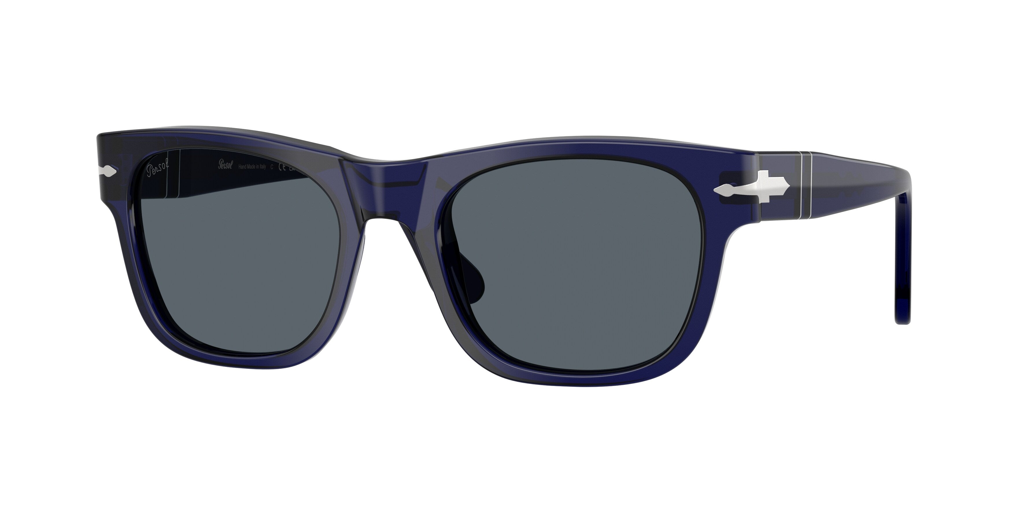 Persol Unisex Persol PO3269S 181/R5 Occhiali da sole Acetato Blu Blu Squadrata Normale Persol Unisex Persol PO3269S 181/R5 Occhiali da sole Acetato Blu Blu Squadrata Normale