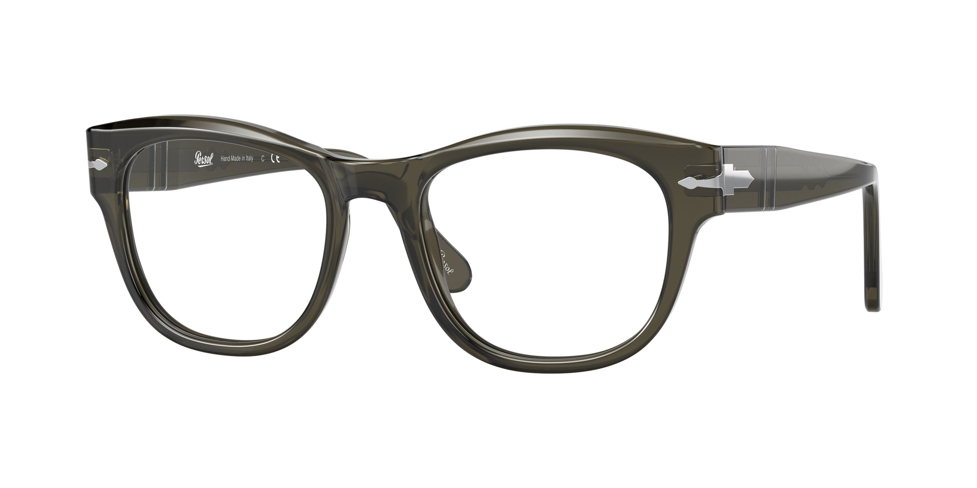 Persol Unisex Persol PO3270V 1103 Montature da vista Plastica Grigio Squadrata