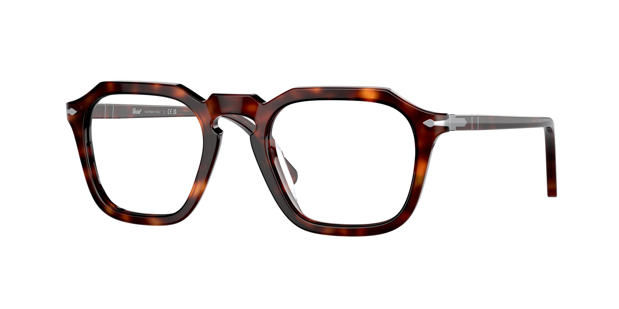 Persol Unisex Persol PO3292V 24 Montature da vista Acetato Tartaruga Trasparente Squadrata Normale Persol Unisex Persol PO3292V 24 Montature da vista Acetato Tartaruga Trasparente Squadrata Normale