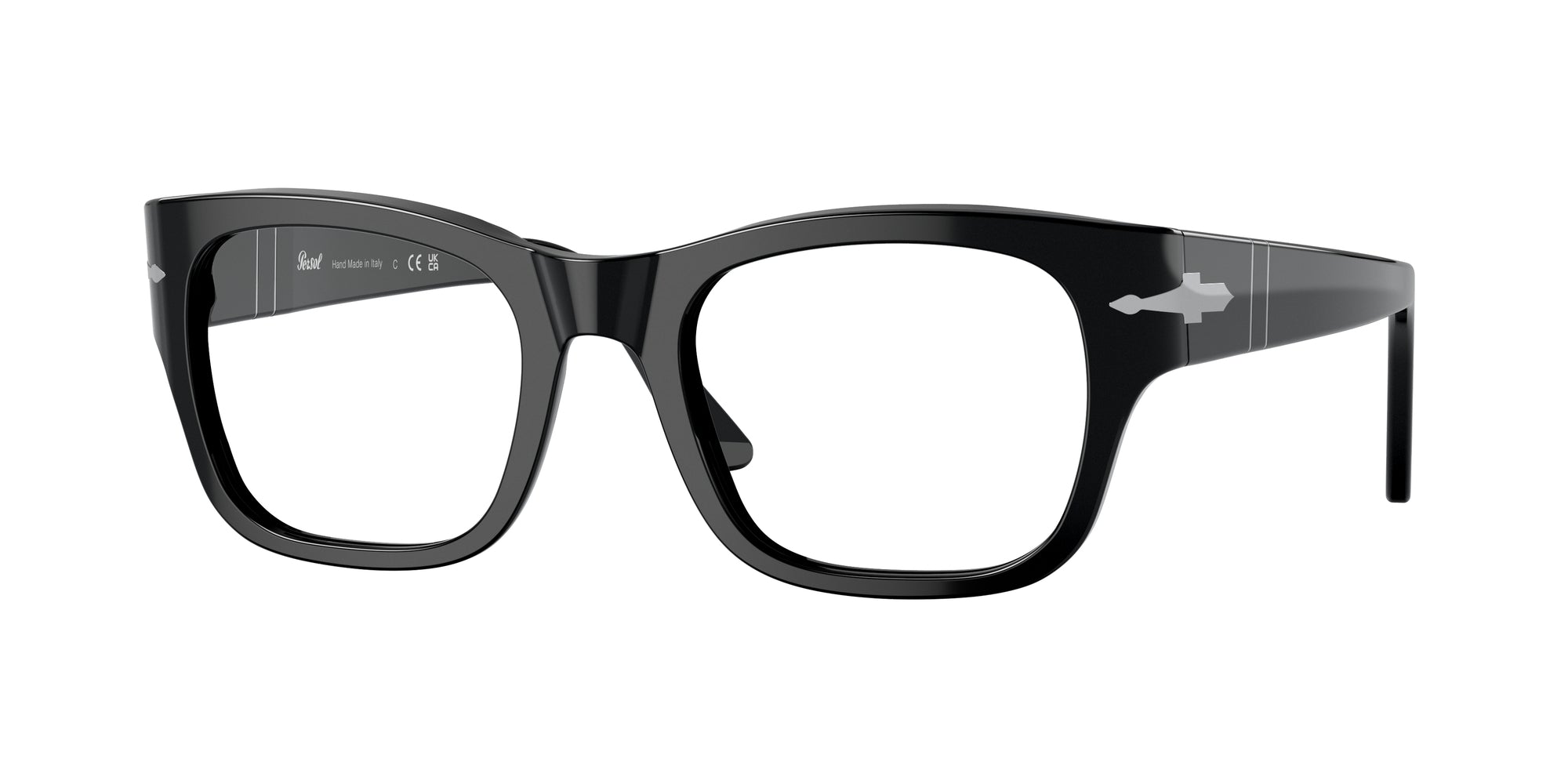 Persol Unisex Persol PO3297V 95 Montature da vista Acetato Nero Trasparente Squadrata Normale Persol Unisex Persol PO3297V 95 Montature da vista Acetato Nero Trasparente Squadrata Normale