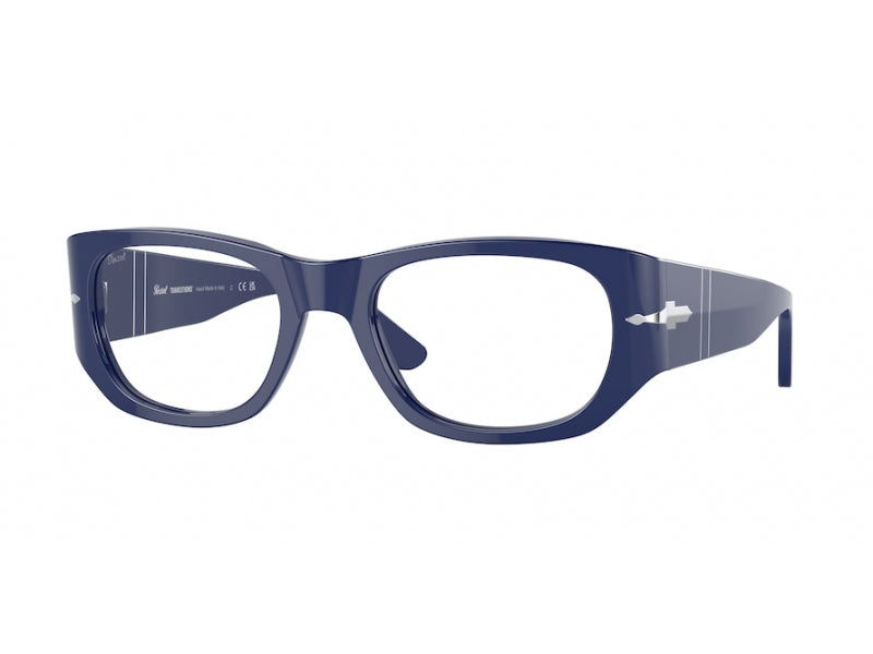 Persol Unisex Persol PO3307S 1170GG Occhiali da sole Acetato Blu Blu Pillow Fotocromatiche