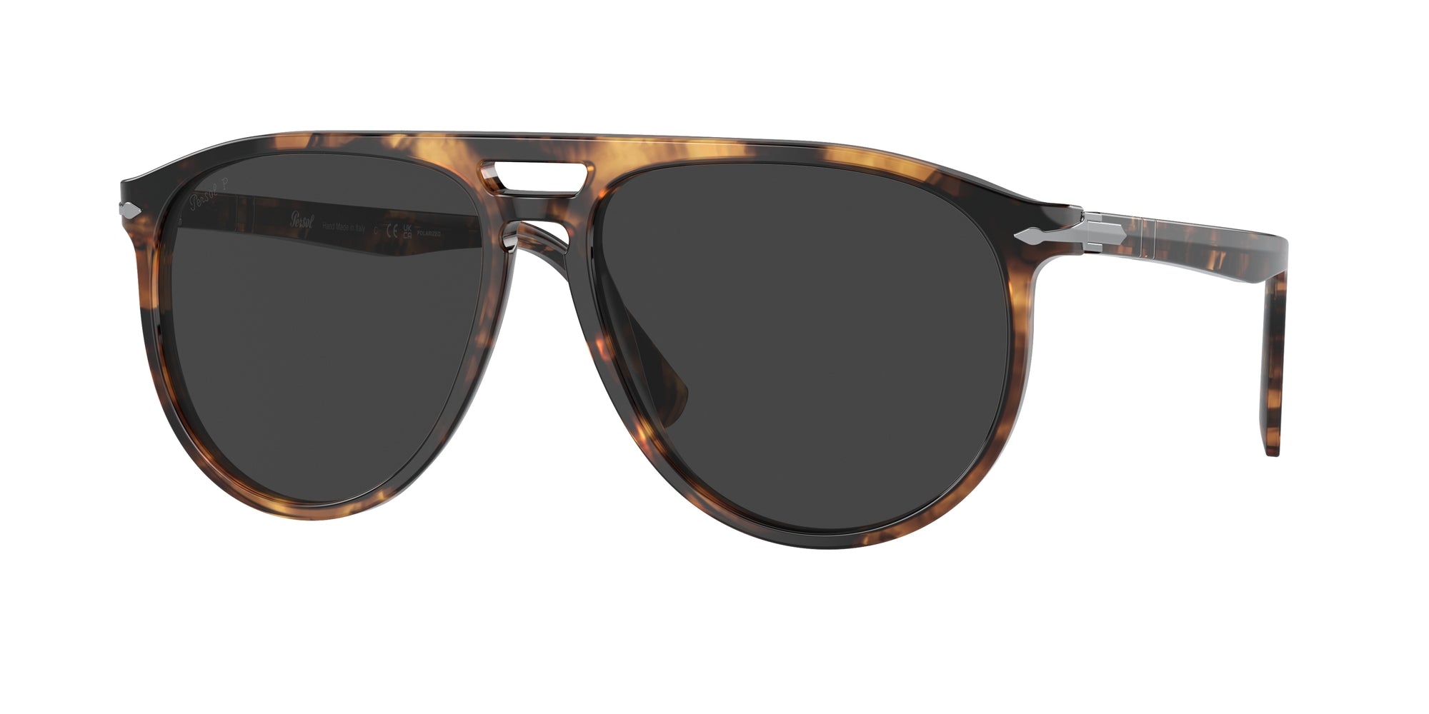 Persol Unisex Persol PO3311S 110248 Occhiali da sole Acetato Tartaruga Grigio Pilot Polarizzata Persol Unisex Persol PO3311S 110248 Occhiali da sole Acetato Tartaruga Grigio Pilot Polarizzata