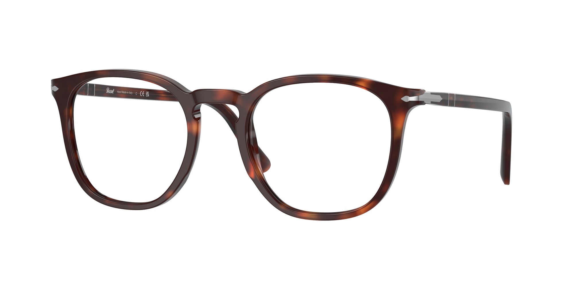 Persol Unisex Persol PO3318V 24 Montature da vista Acetato Tartaruga Trasparente Pantos Normale Persol Unisex Persol PO3318V 24 Montature da vista Acetato Tartaruga Trasparente Pantos Normale