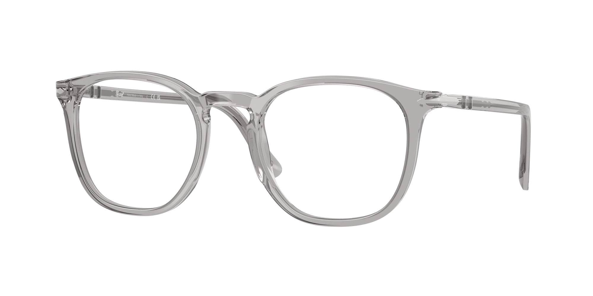 Persol Unisex Persol PO3318V 309 Montature da vista Acetato Grigio Pantos Normale