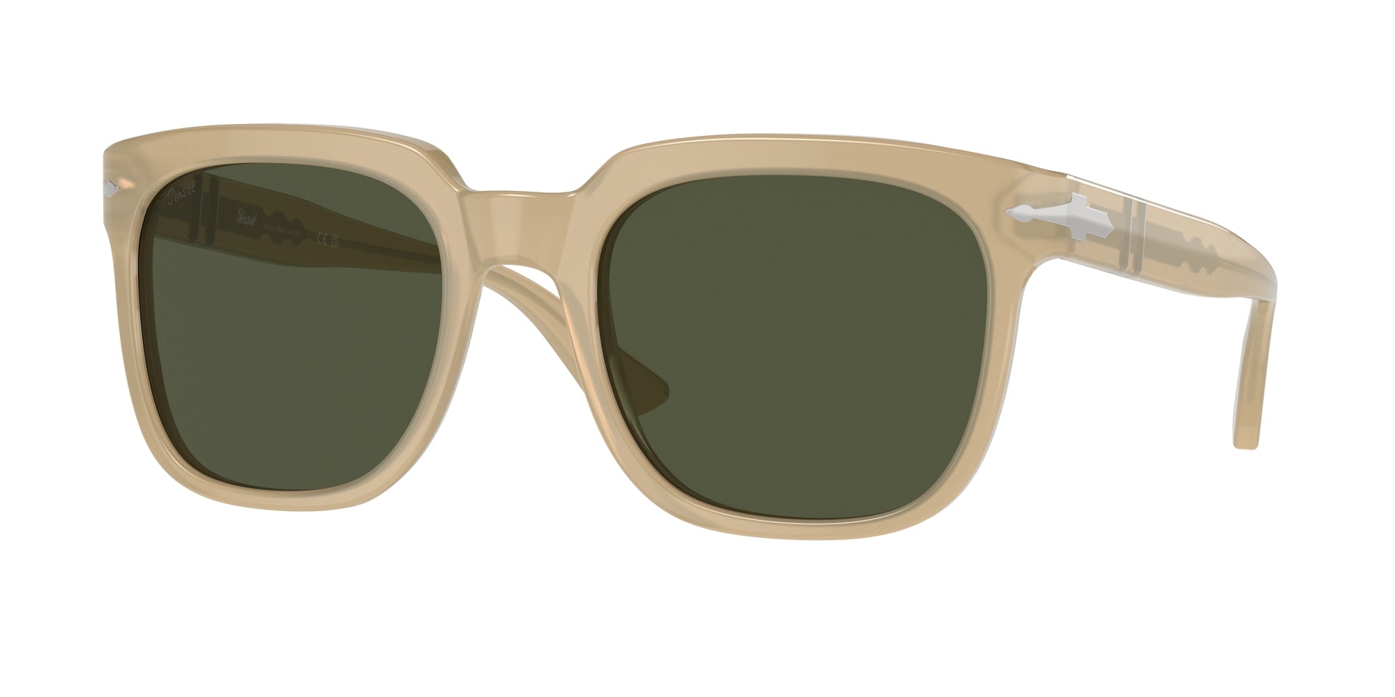 Persol Unisex Persol PO3323S 116931 Occhiali da sole Acetato Marrone Verde Squadrata Normale Persol Unisex Persol PO3323S 116931 Occhiali da sole Acetato Marrone Verde Squadrata Normale