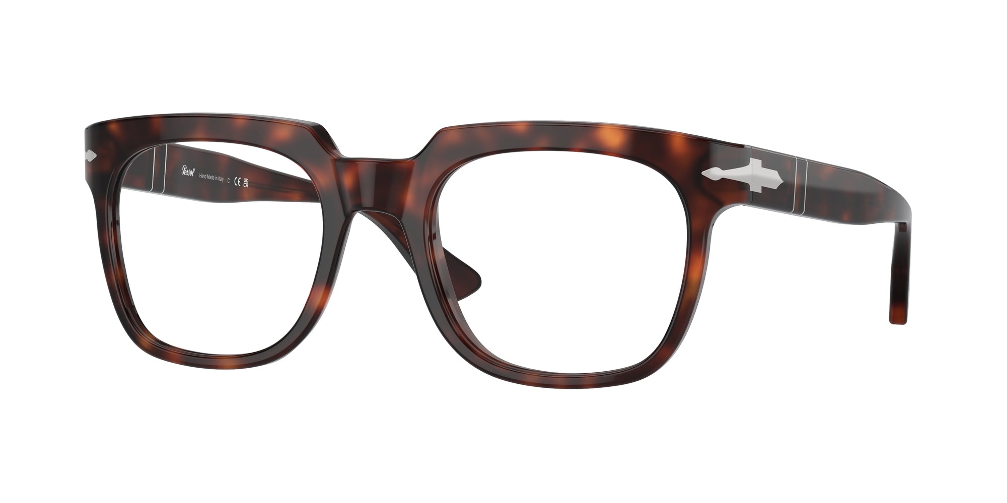 Persol Unisex Persol PO3325V 24 Montature da vista Acetato Tartaruga Trasparente Pillow Normale Persol Unisex Persol PO3325V 24 Montature da vista Acetato Tartaruga Trasparente Pillow Normale