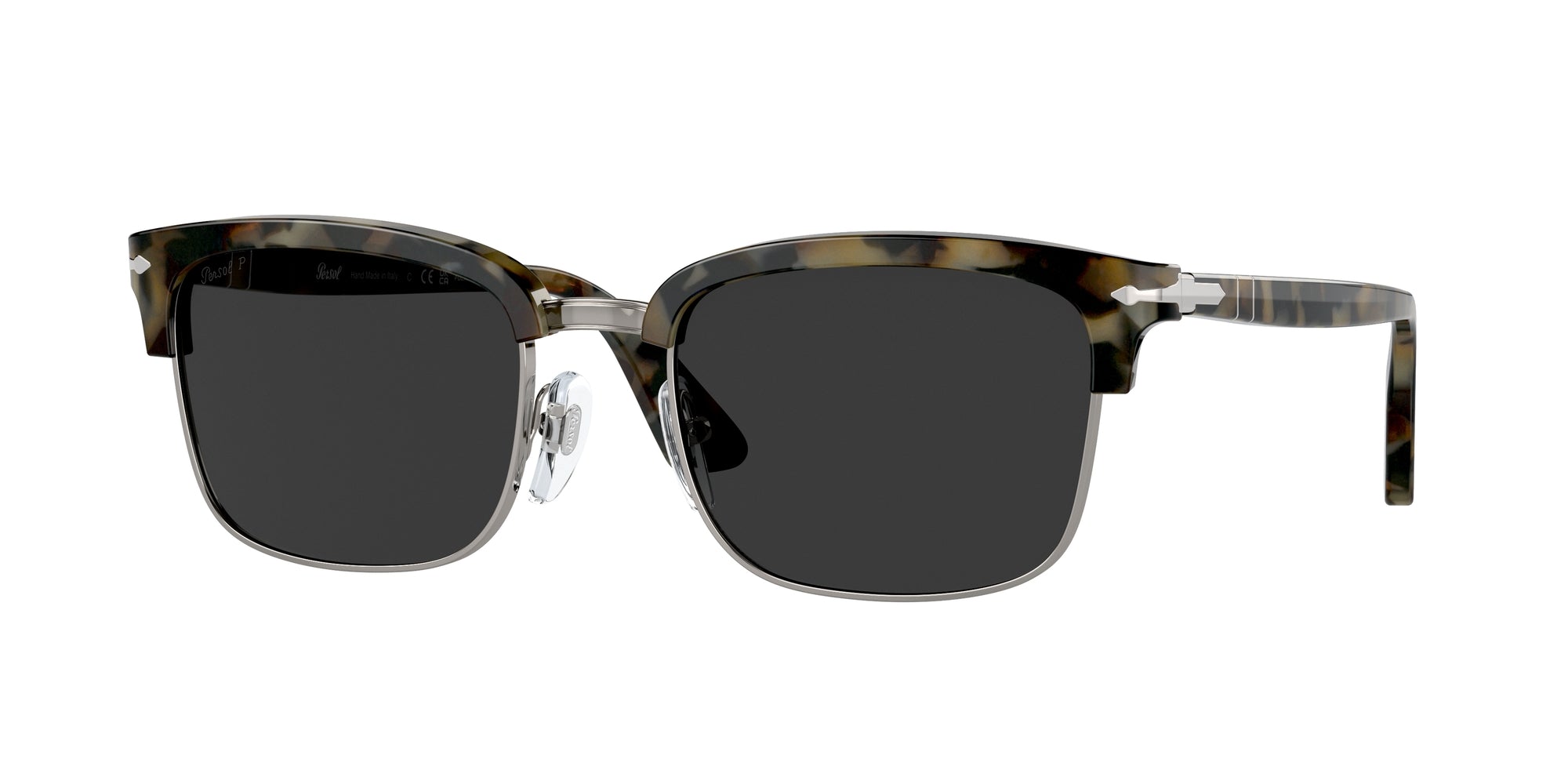 Persol Unisex Persol PO3327S 107148 Occhiali da sole Acetato Tartaruga Grigio Squadrata Polarizzata Persol Unisex Persol PO3327S 107148 Occhiali da sole Acetato Tartaruga Grigio Squadrata Polarizzata