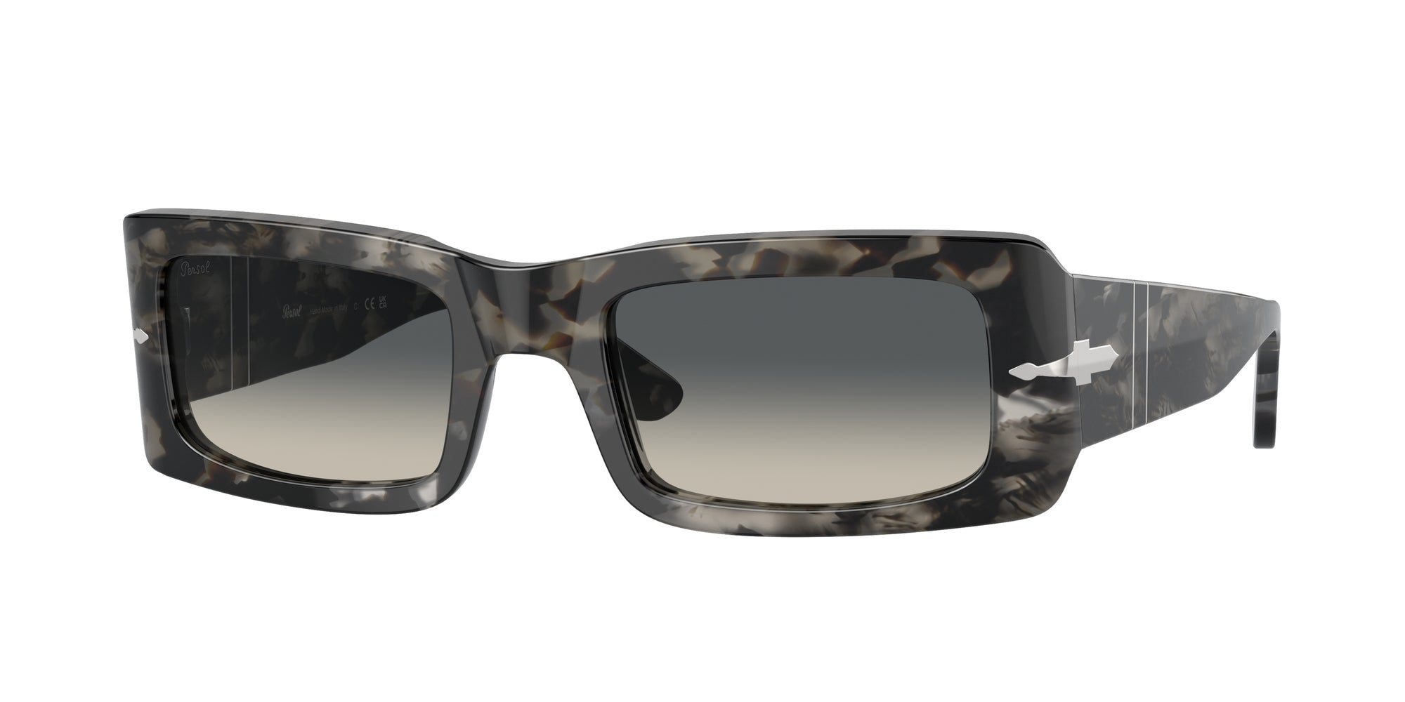 Persol Unisex Persol PO3332S FRANCIS 108071 Occhiali da sole Acetato Grigio Grigio Squadrata Normale Sfumato Persol Unisex Persol PO3332S FRANCIS 108071 Occhiali da sole Acetato Grigio Grigio Squadrata Normale Sfumato