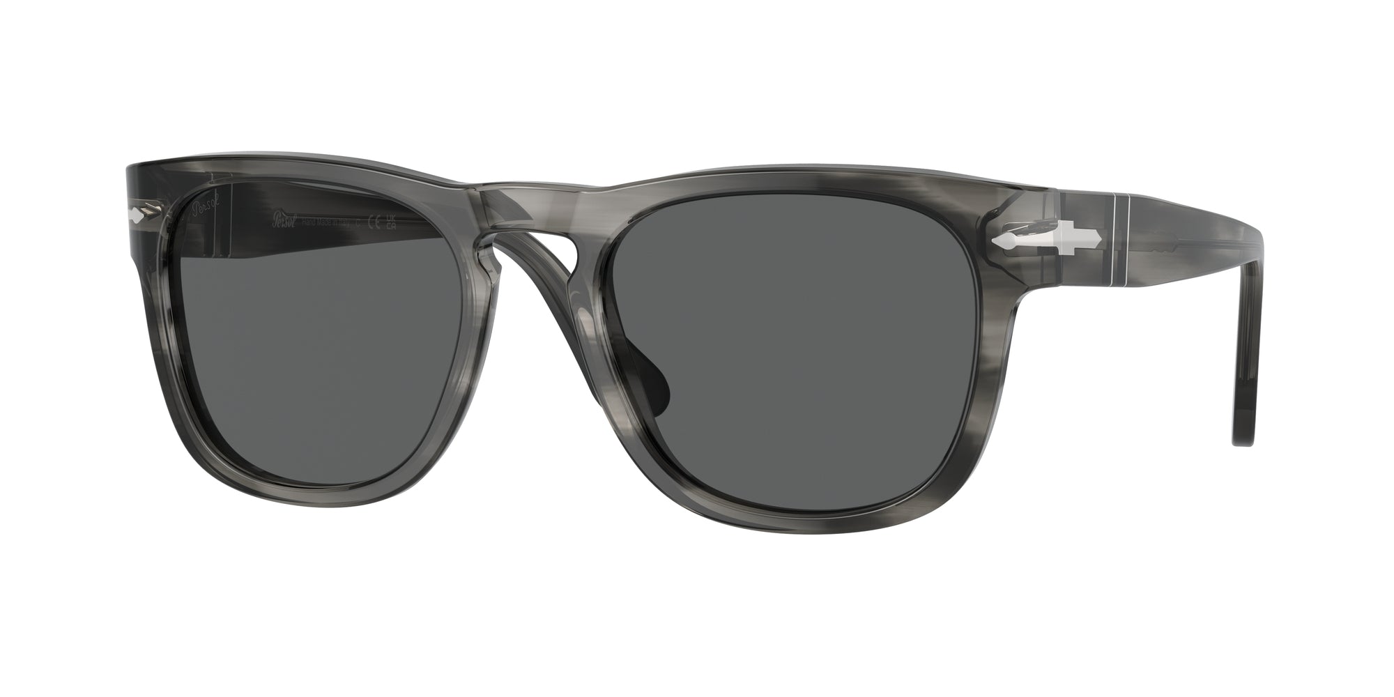 Persol Unisex Persol PO3333S ELIO 1192B1 Occhiali da sole Acetato Grigio Grigio Squadrata Normale Persol Unisex Persol PO3333S ELIO 1192B1 Occhiali da sole Acetato Grigio Grigio Squadrata Normale