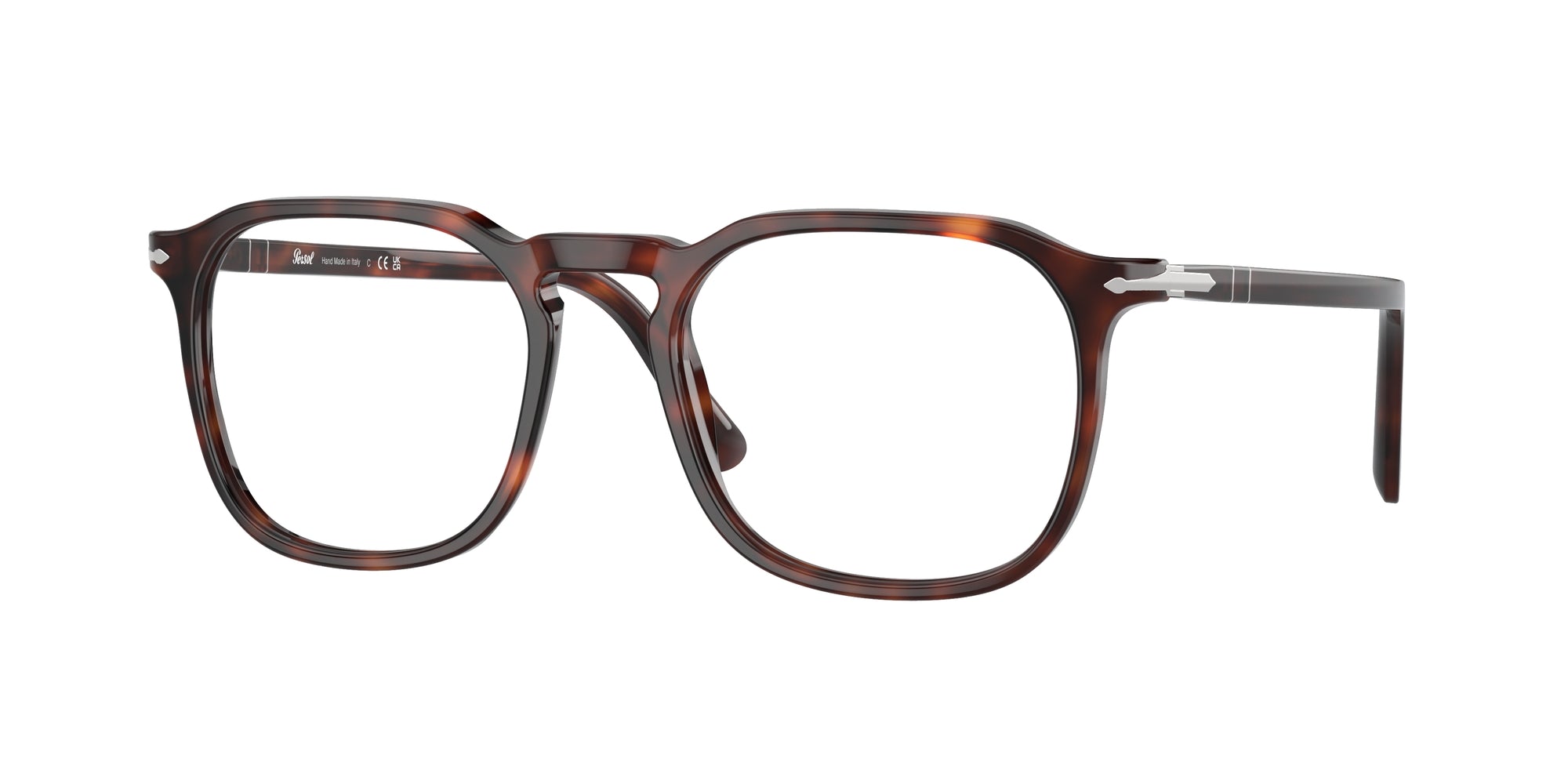 Persol Unisex Persol PO3337V 24 Montature da vista Acetato Tartaruga Trasparente Pantos Normale Persol Unisex Persol PO3337V 24 Montature da vista Acetato Tartaruga Trasparente Pantos Normale