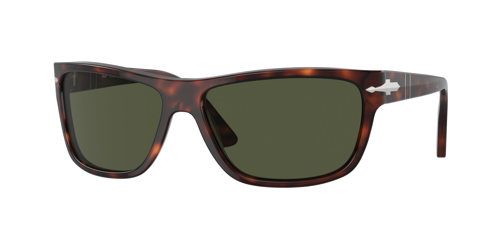 Persol Unisex Persol PO3342S 24/31 Occhiali da sole Acetato Tartaruga Verde Squadrata Normale Persol Unisex Persol PO3342S 24/31 Occhiali da sole Acetato Tartaruga Verde Squadrata Normale