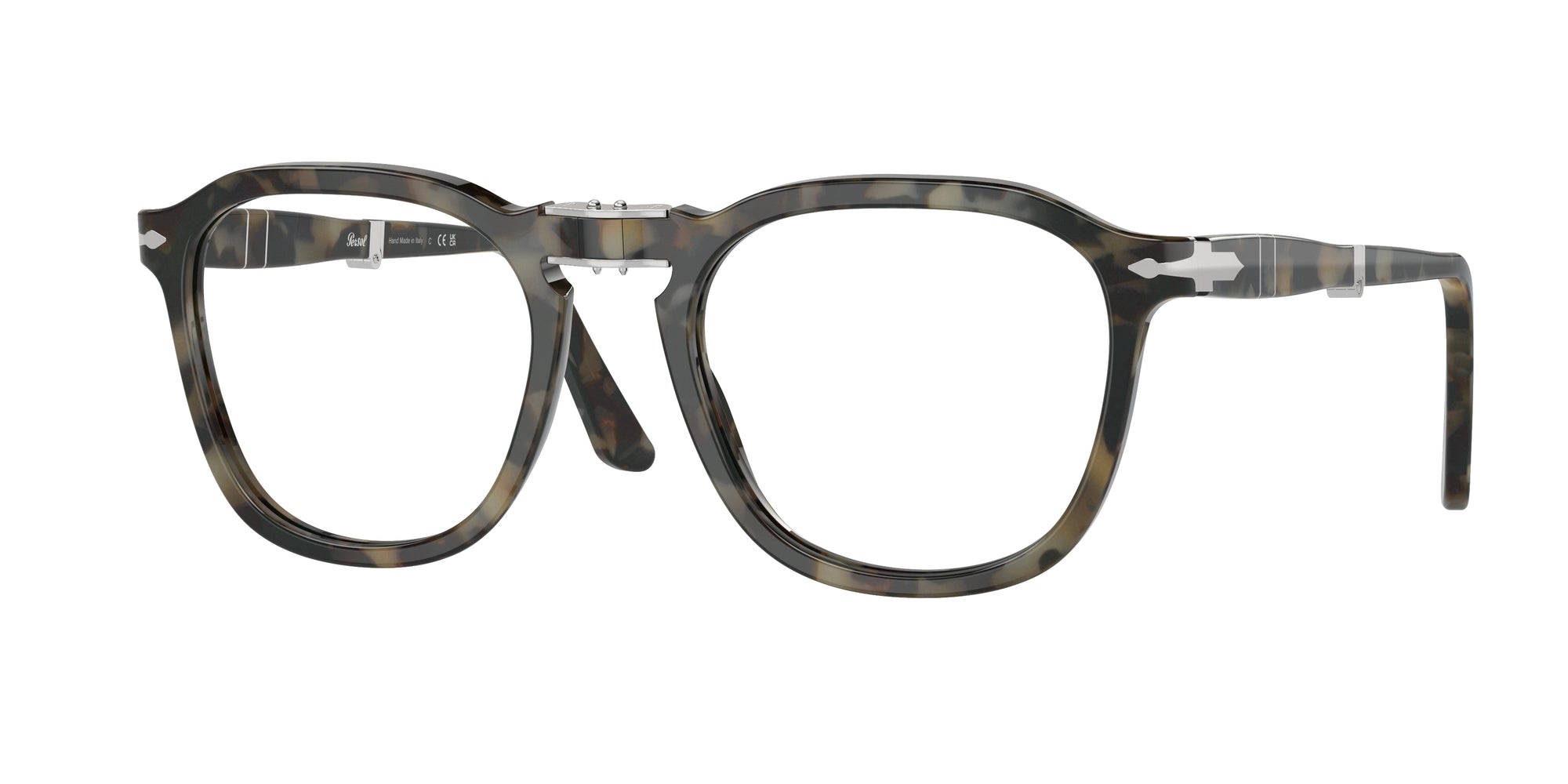 Persol Unisex Persol PO3345V RENE' 1071 Montature da vista Acetato Tartaruga Trasparente Squadrata Normale Persol Unisex Persol PO3345V RENE' 1071 Montature da vista Acetato Tartaruga Trasparente Squadrata Normale