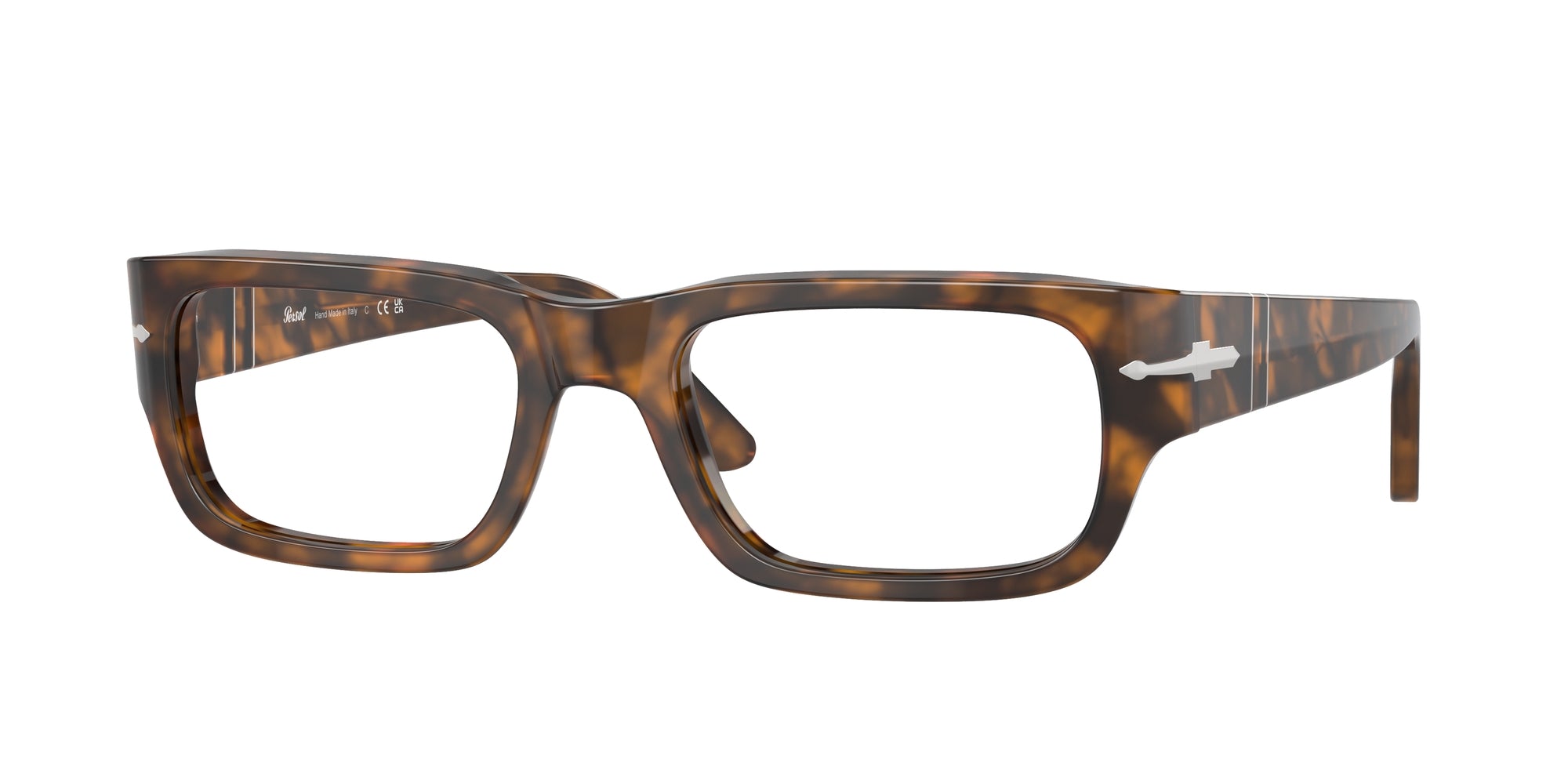 Persol Unisex Persol PO3347V 1210 Montature da vista Acetato Marrone Trasparente Squadrata Normale Persol Unisex Persol PO3347V 1210 Montature da vista Acetato Marrone Trasparente Squadrata Normale