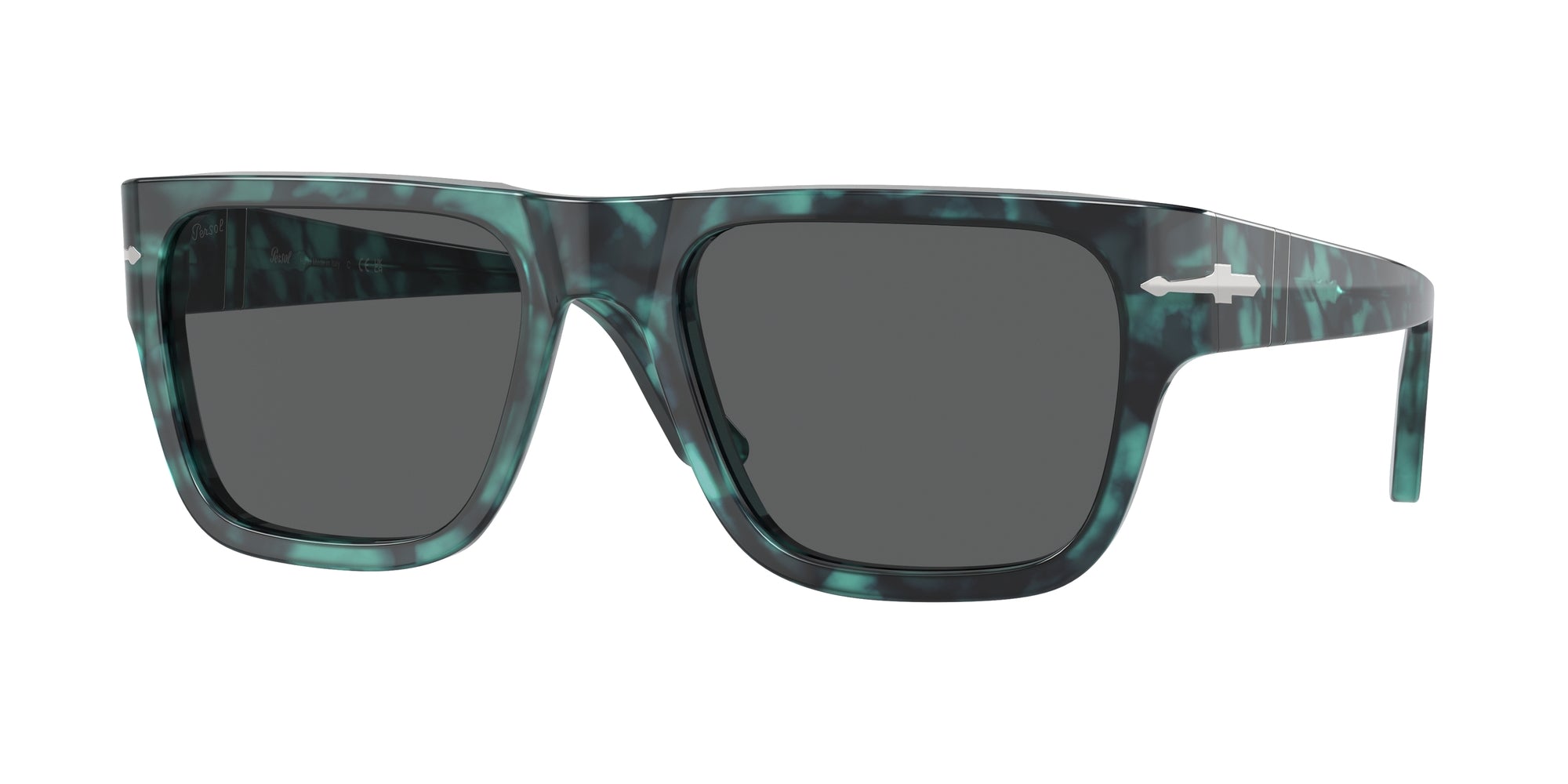 Persol Unisex Persol PO3348S 1211B1 Occhiali da sole Acetato Blu Grigio Squadrata Normale Persol Unisex Persol PO3348S 1211B1 Occhiali da sole Acetato Blu Grigio Squadrata Normale