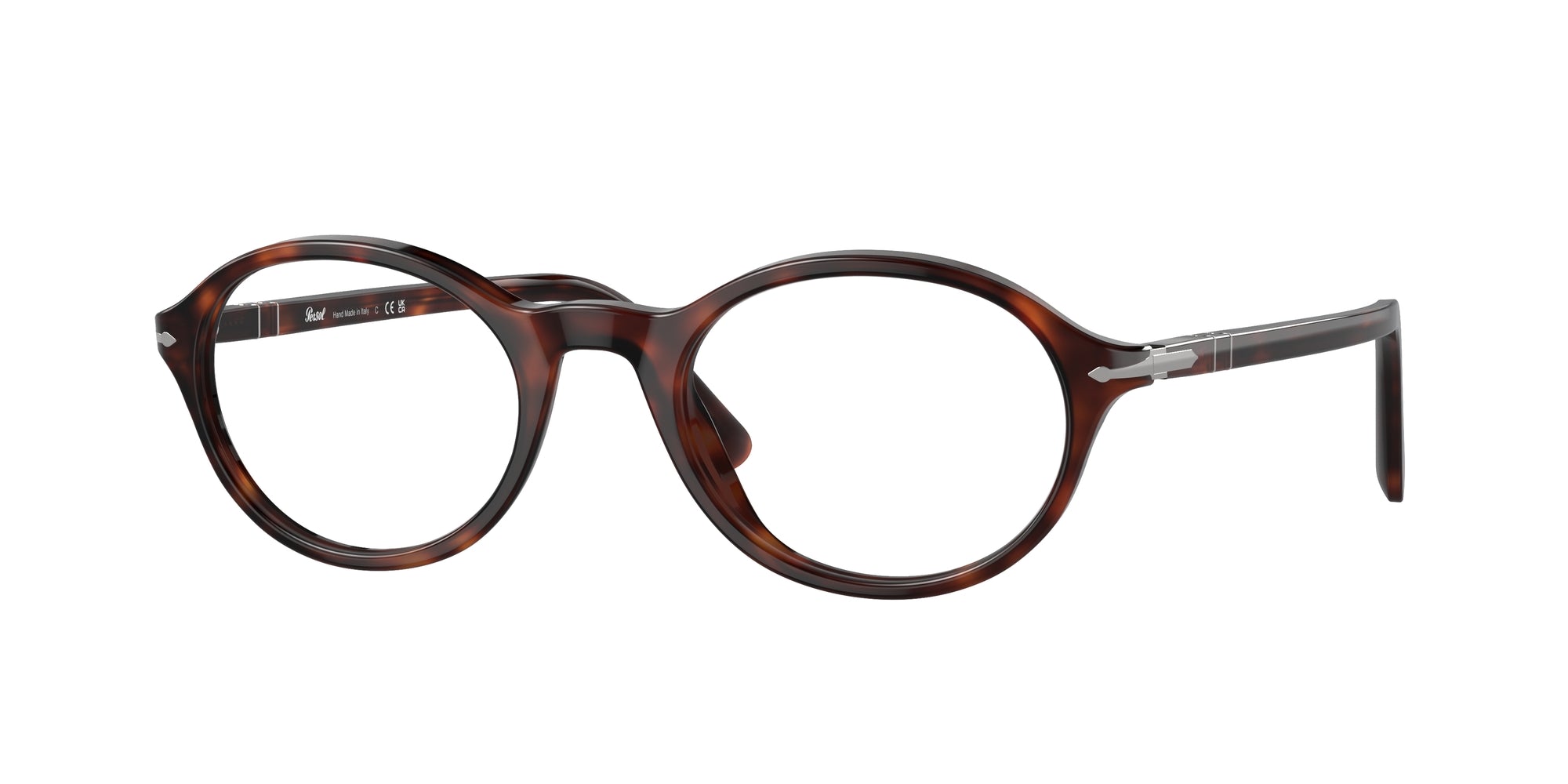 Persol Unisex Persol PO3351V 24 Montature da vista Acetato Tartaruga Trasparente Rotonda Normale Persol Unisex Persol PO3351V 24 Montature da vista Acetato Tartaruga Trasparente Rotonda Normale