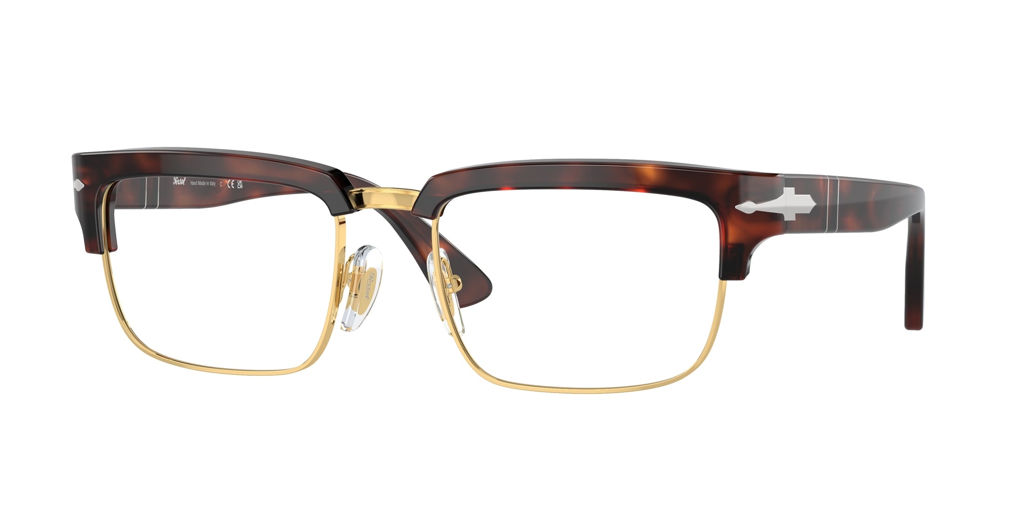 Persol Unisex Persol PO3354V 24 Montature da vista Acetato Tartaruga Trasparente Squadrata Normale Persol Unisex Persol PO3354V 24 Montature da vista Acetato Tartaruga Trasparente Squadrata Normale