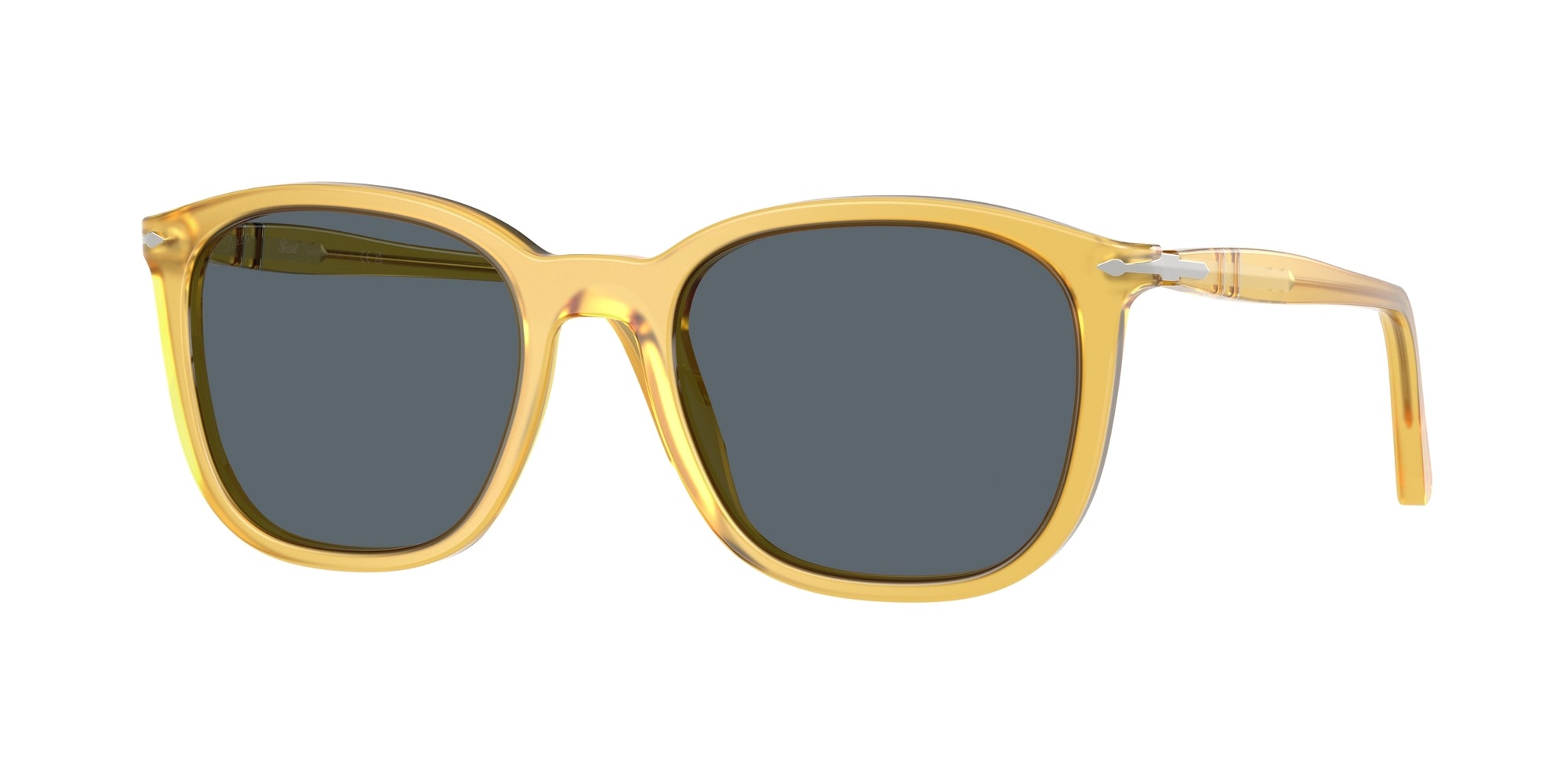 Persol Unisex Persol PO3355S 204/R5 Occhiali da sole Acetato Giallo Blu Pillow Normale Persol Unisex Persol PO3355S 204/R5 Occhiali da sole Acetato Giallo Blu Pillow Normale