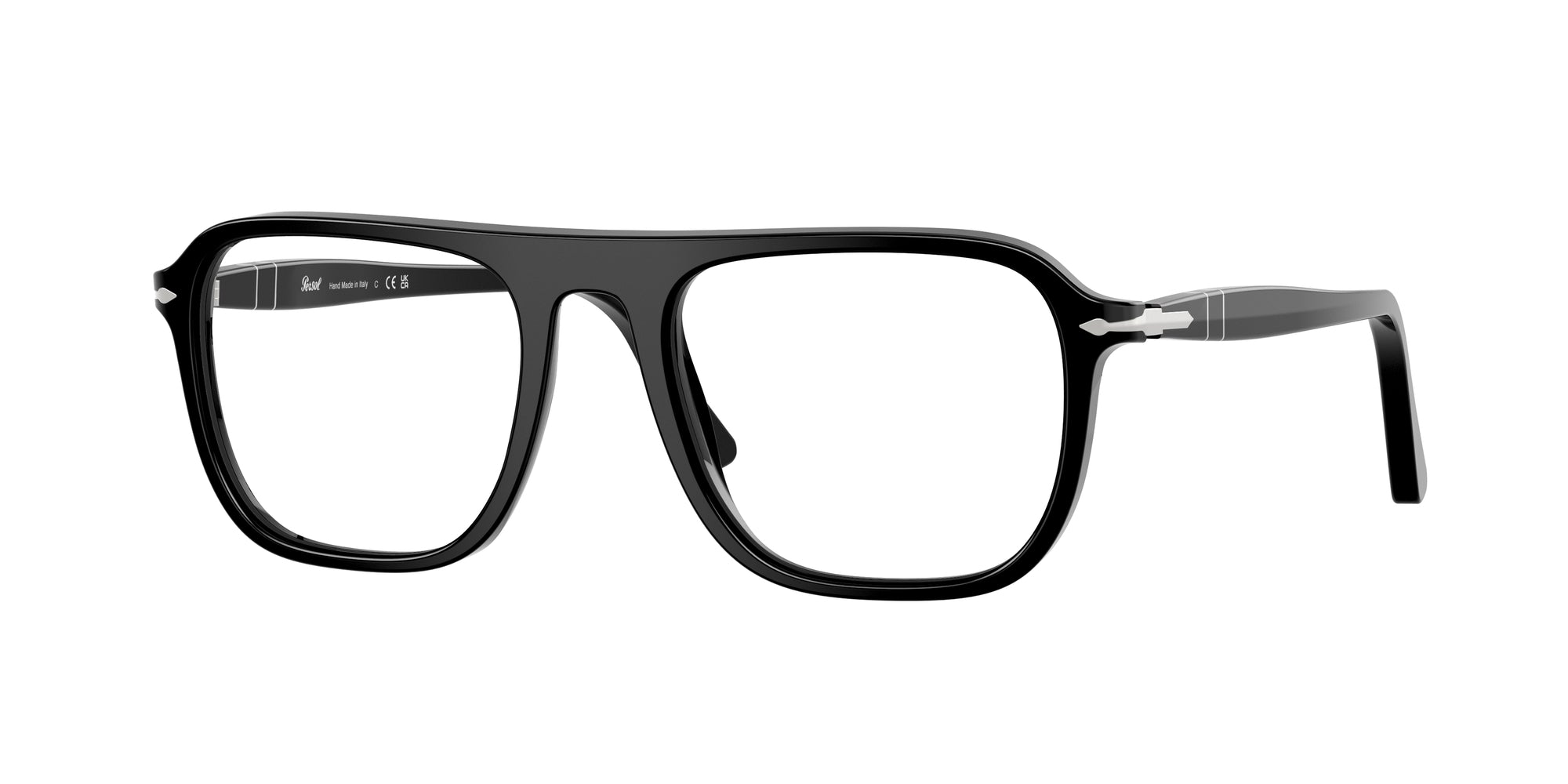 Persol Unisex Persol PO3359V JACQUES 95 Montature da vista Acetato Nero Squadrata Normale Persol Unisex Persol PO3359V JACQUES 95 Montature da vista Acetato Nero Squadrata Normale