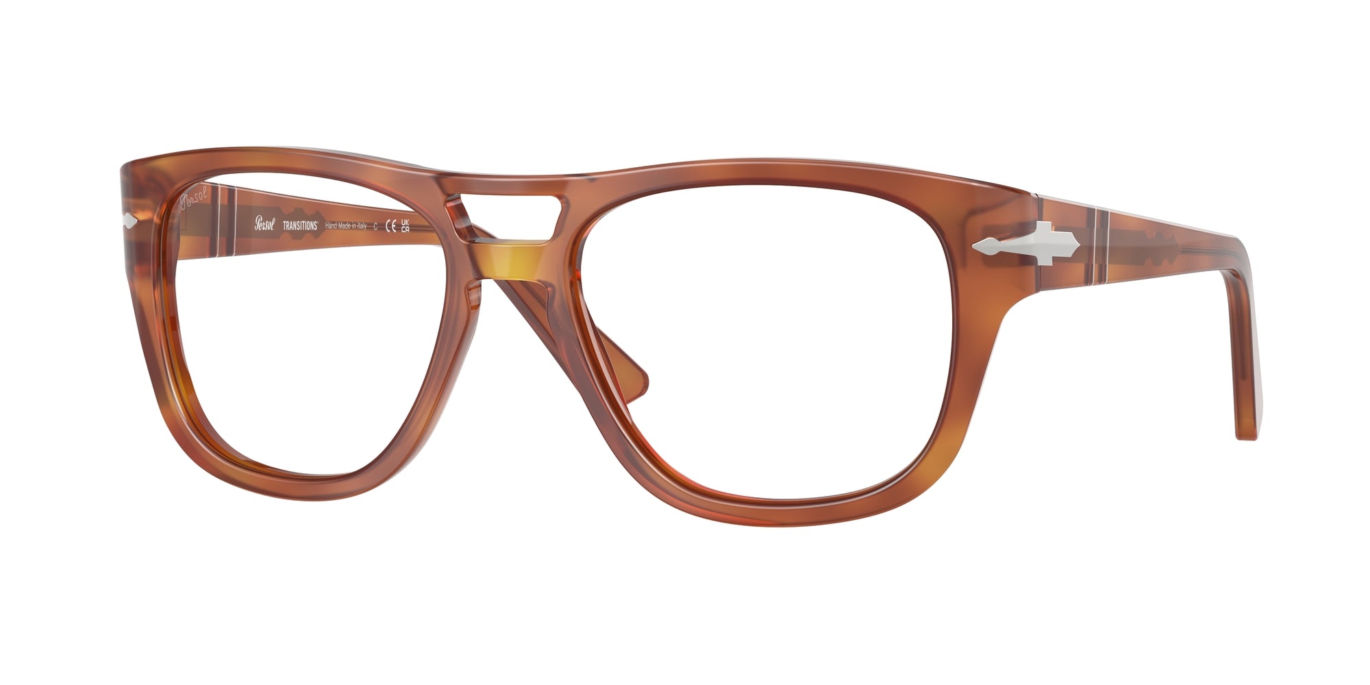 Persol Unisex Persol PO3366S 96/GJ Occhiali da sole Acetato Marrone Verde Squadrata Fotocromatiche Persol Unisex Persol PO3366S 96/GJ Occhiali da sole Acetato Marrone Verde Squadrata Fotocromatiche