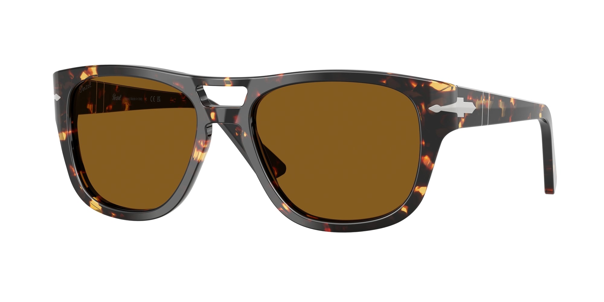 Persol Unisex Persol PO3366S 985/33 Occhiali da sole Acetato Tartaruga Marrone Squadrata Normale Persol Unisex Persol PO3366S 985/33 Occhiali da sole Acetato Tartaruga Marrone Squadrata Normale