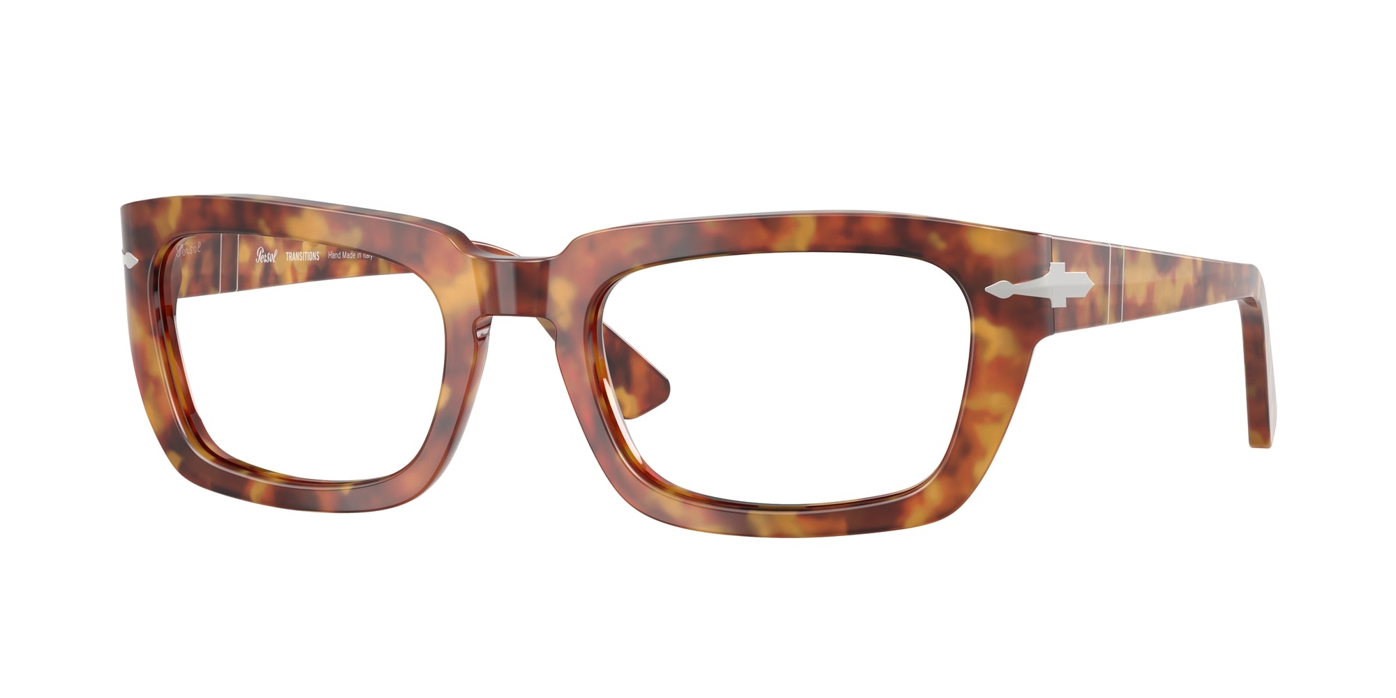Persol Unisex Persol PO3367S 106/GJ Occhiali da sole Acetato Tartaruga Verde Pillow Fotocromatiche Persol Unisex Persol PO3367S 106/GJ Occhiali da sole Acetato Tartaruga Verde Pillow Fotocromatiche