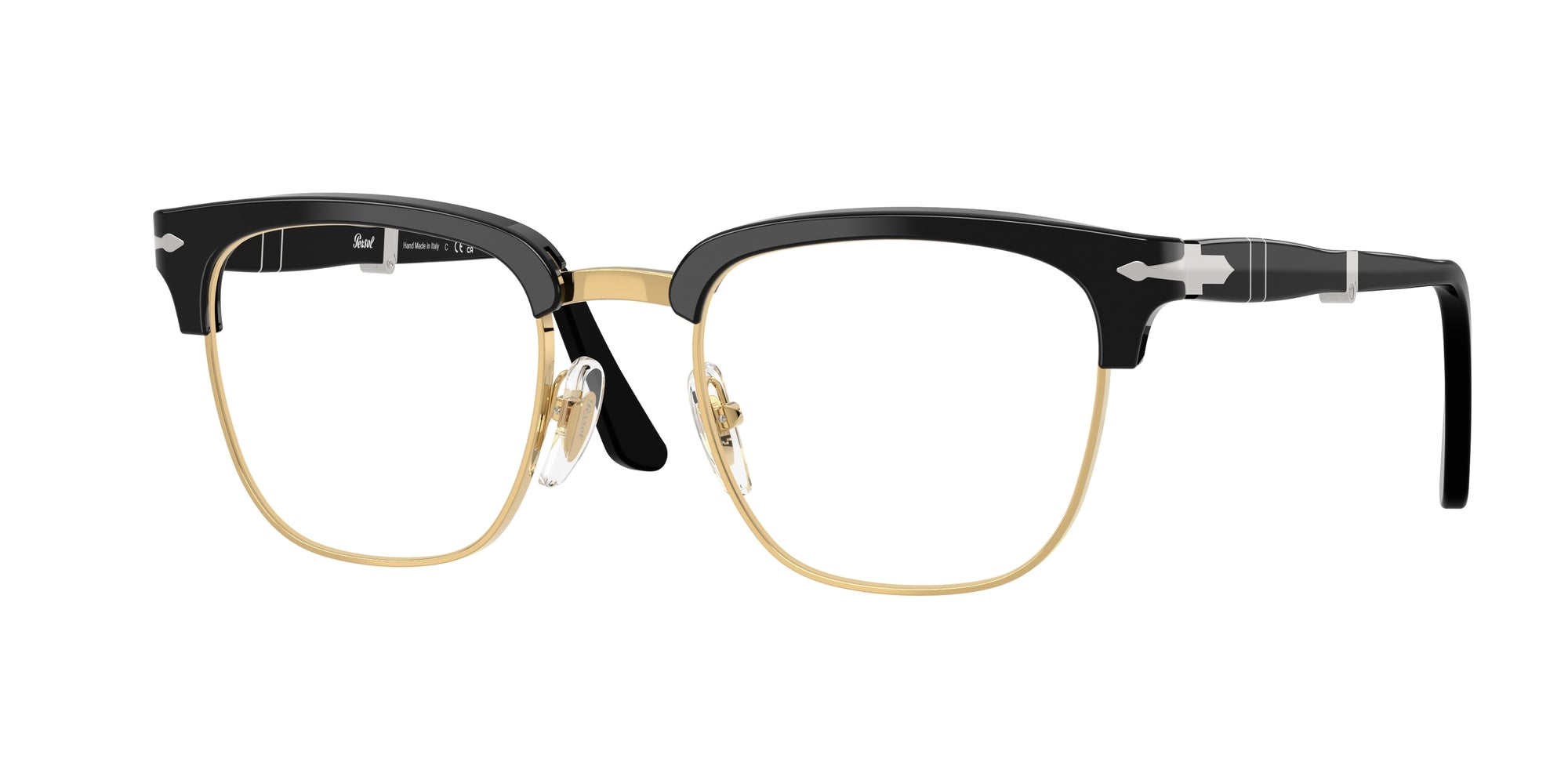 Persol Unisex Persol PO3375V 1225 Montature da vista Acetato Nero Squadrata Normale Persol Unisex Persol PO3375V 1225 Montature da vista Acetato Nero Squadrata Normale
