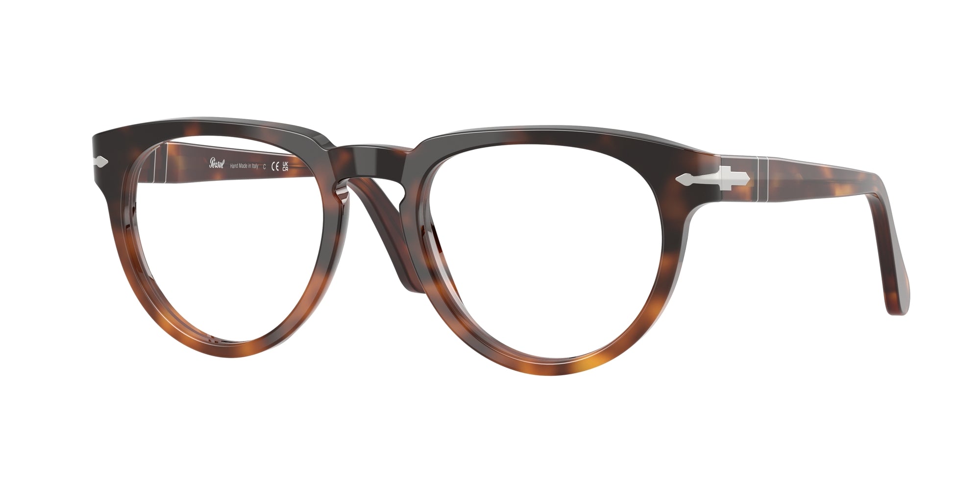 Persol Unisex Persol PO3377V 1160 Montature da vista Acetato Marrone Pantos Normale Persol Unisex Persol PO3377V 1160 Montature da vista Acetato Marrone Pantos Normale