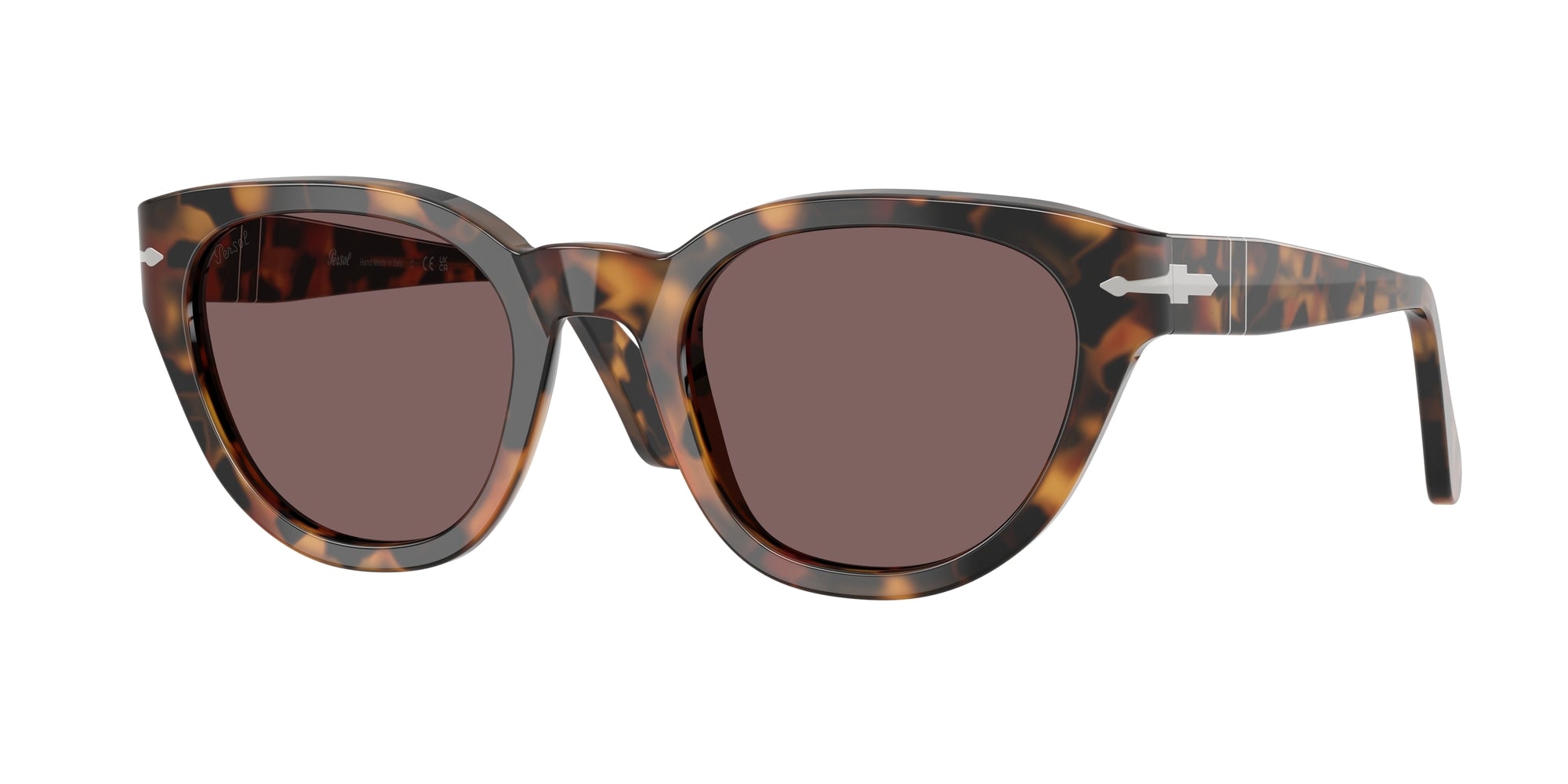 Persol Unisex Persol PO3379S 105253 Occhiali da sole Acetato Tartaruga Viola Farfalla Normale Persol Unisex Persol PO3379S 105253 Occhiali da sole Acetato Tartaruga Viola Farfalla Normale