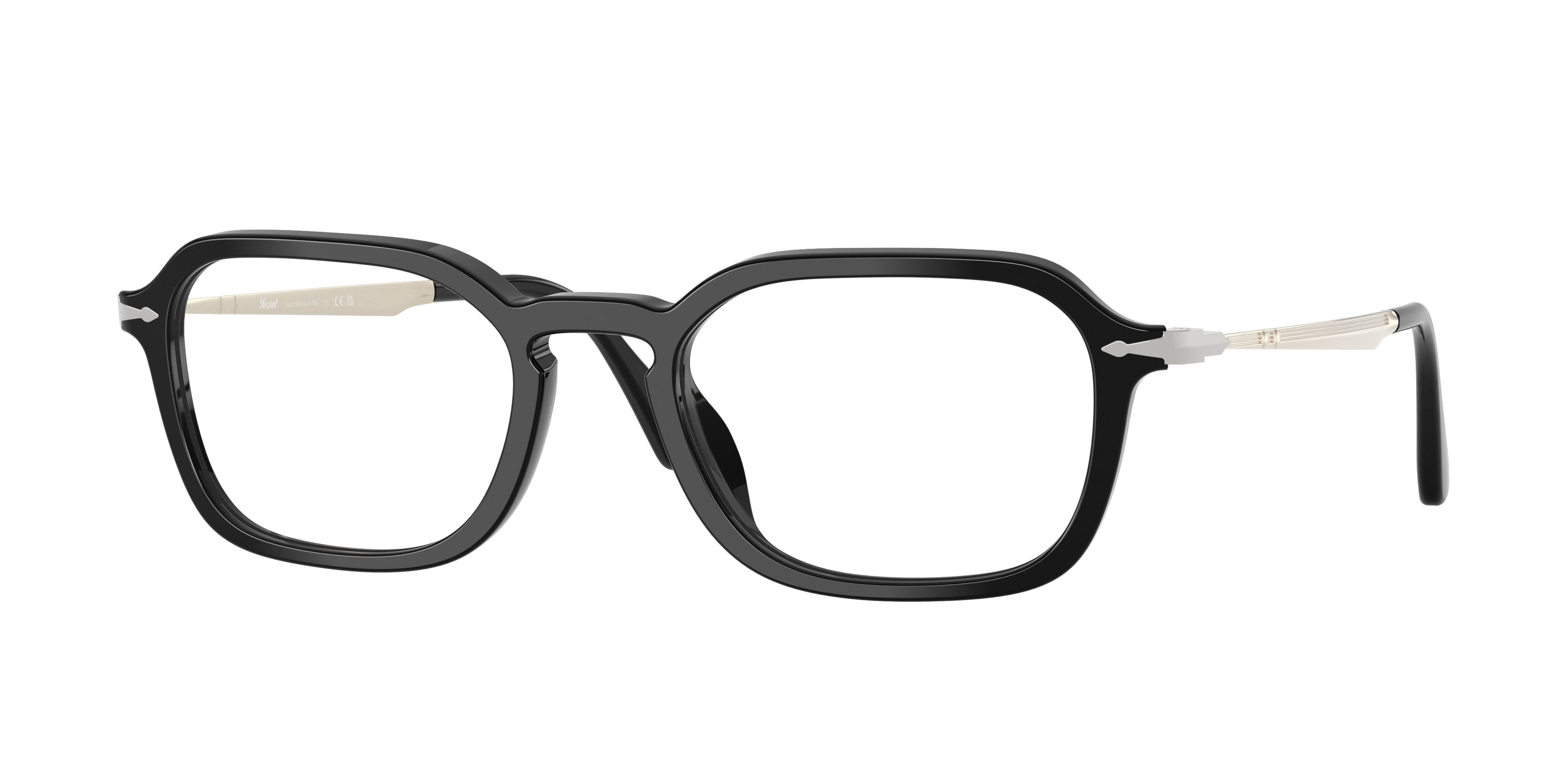 Persol Unisex Persol PO3381V 95 Montature da vista Acetato Nero Pillow Normale Persol Unisex Persol PO3381V 95 Montature da vista Acetato Nero Pillow Normale