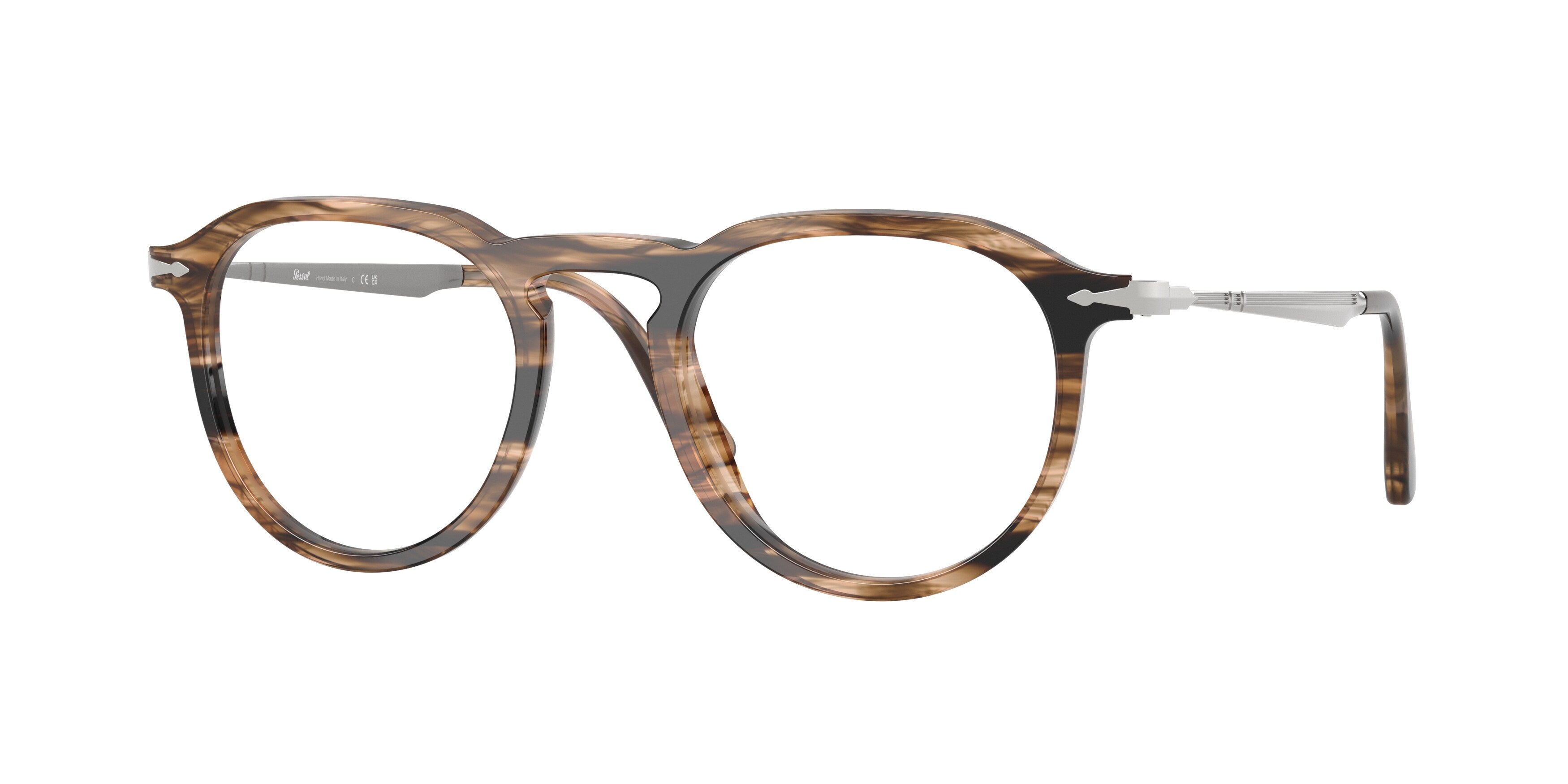 Persol Unisex Persol PO3387V PIER 1236 Montature da vista Acetato Marrone Pillow Normale Persol Unisex Persol PO3387V PIER 1236 Montature da vista Acetato Marrone Pillow Normale